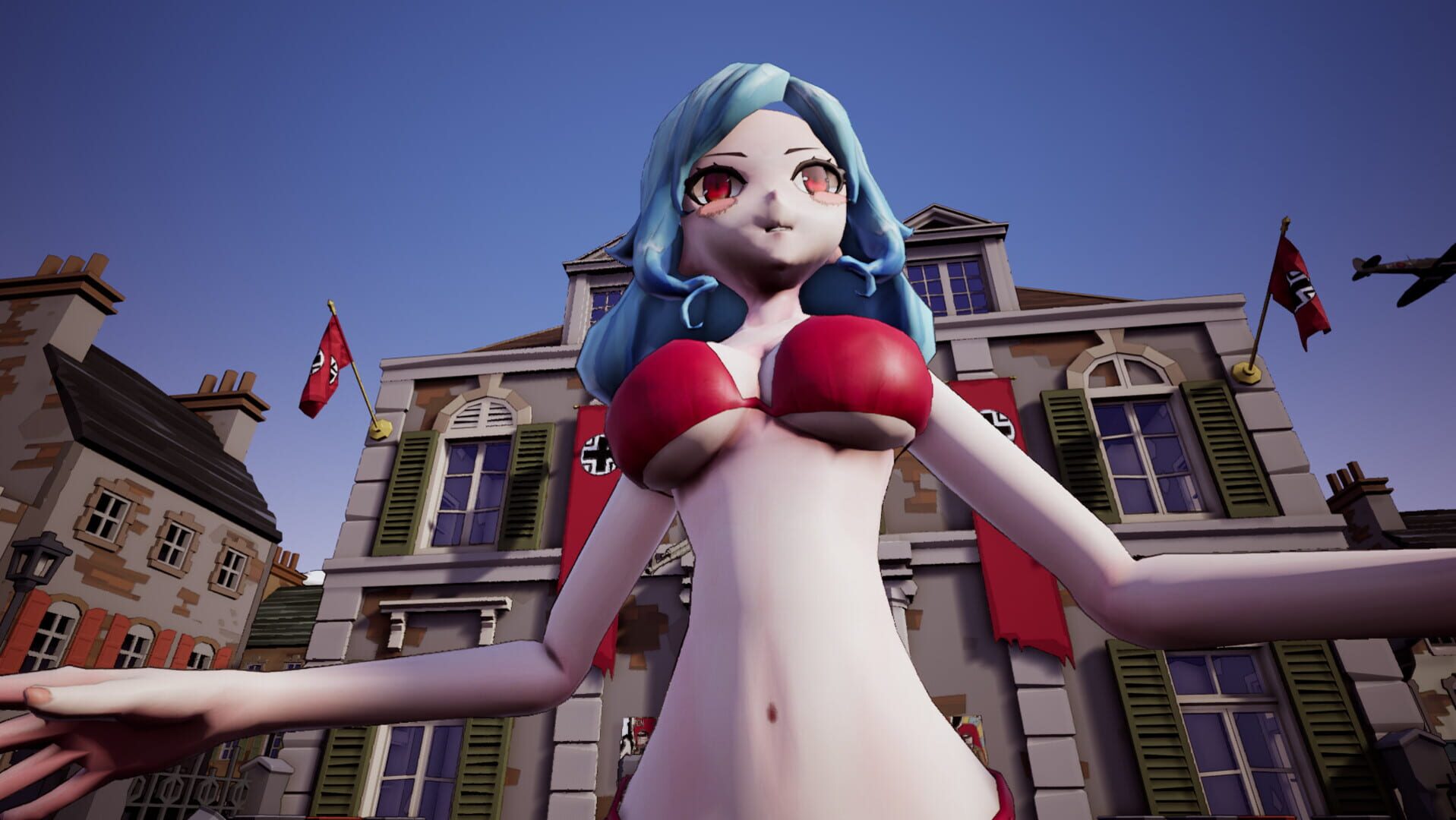 Inglorious Waifu VS Nazi Zombies