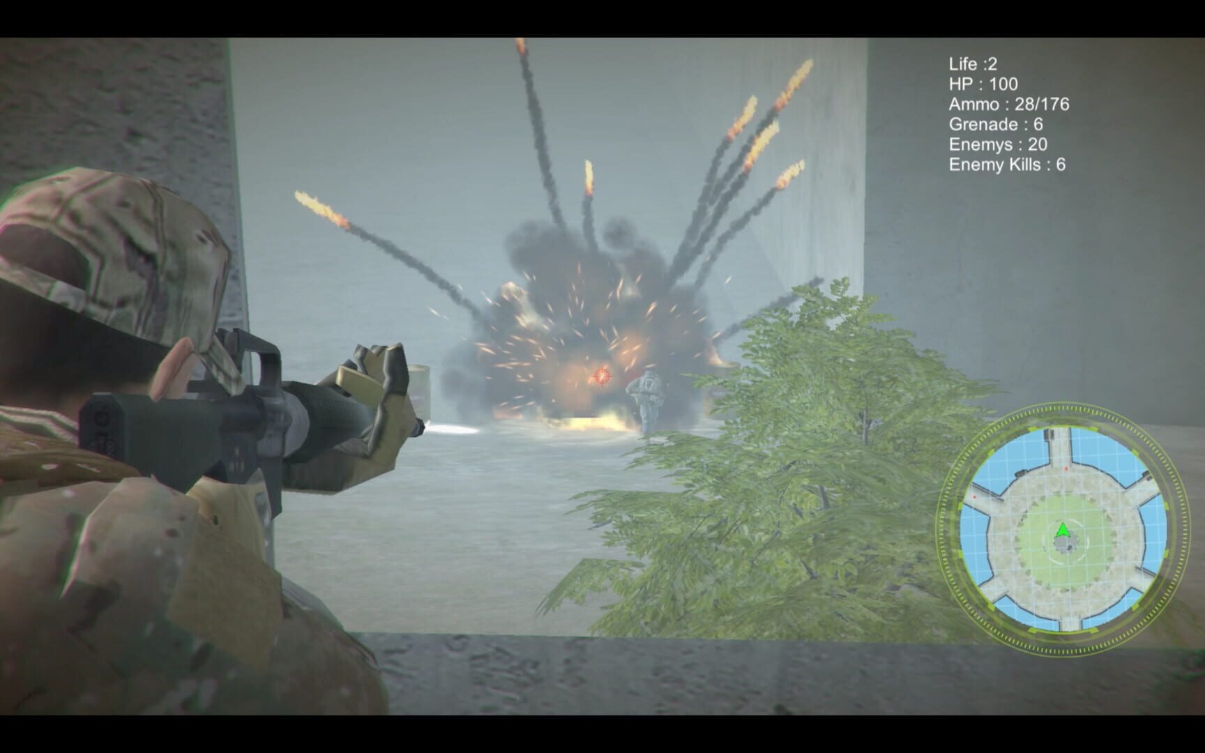 Behind Enemy Line - Screenshot