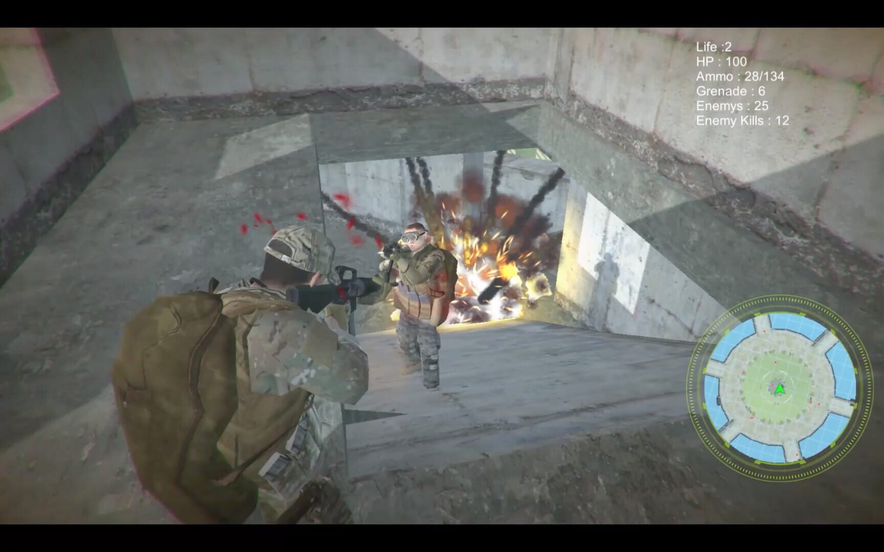 Behind Enemy Line - Screenshot