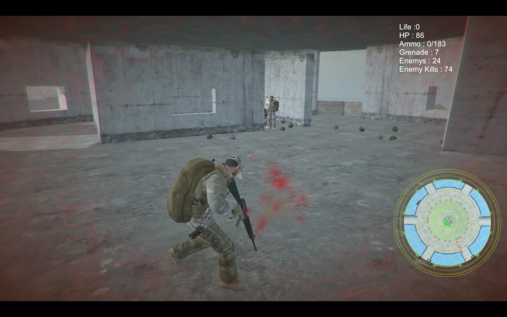 Behind Enemy Line - Screenshot
