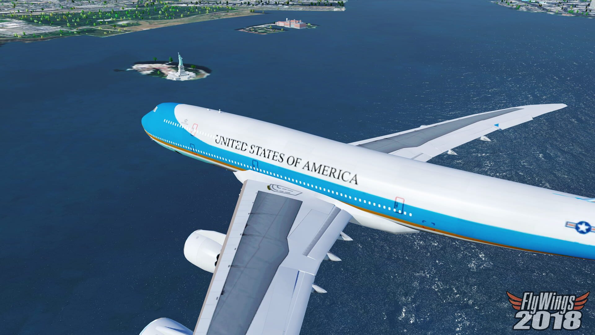 FlyWings 2018 Flight Simulator: Boeing 747 Family - Screenshot
