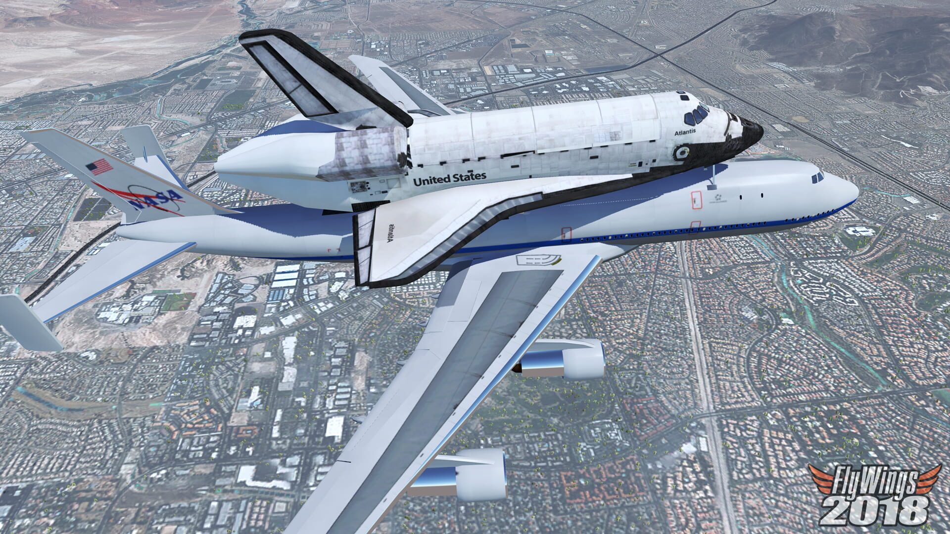 FlyWings 2018 Flight Simulator: Boeing 747 Family - Screenshot