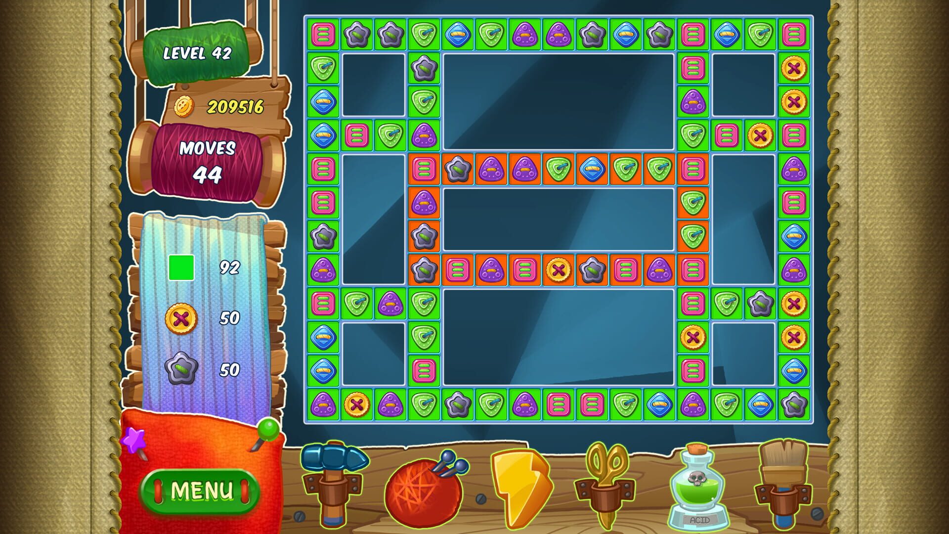 Button Tales: Way Home - Screenshot