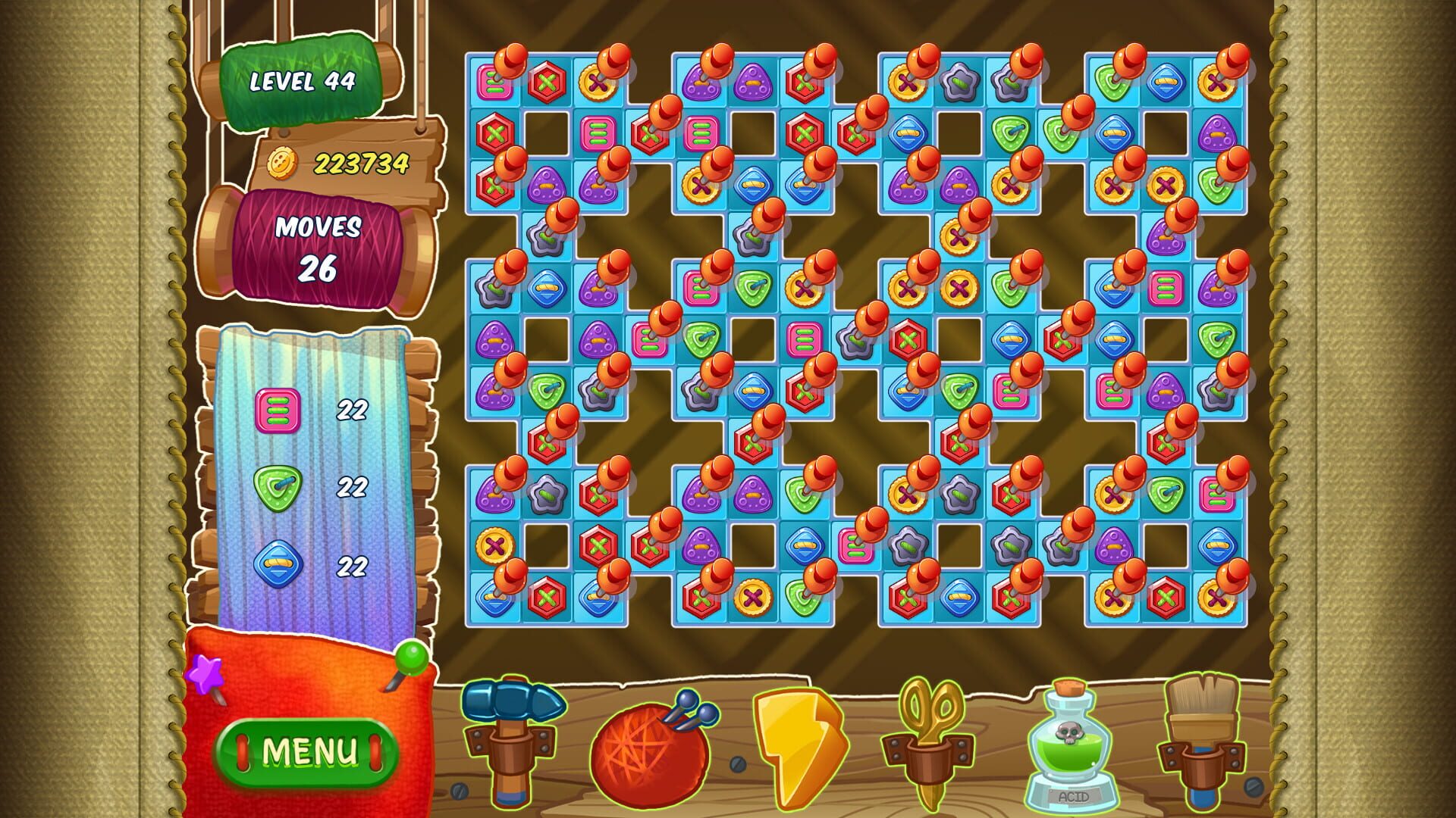 Button Tales: Way Home - Screenshot