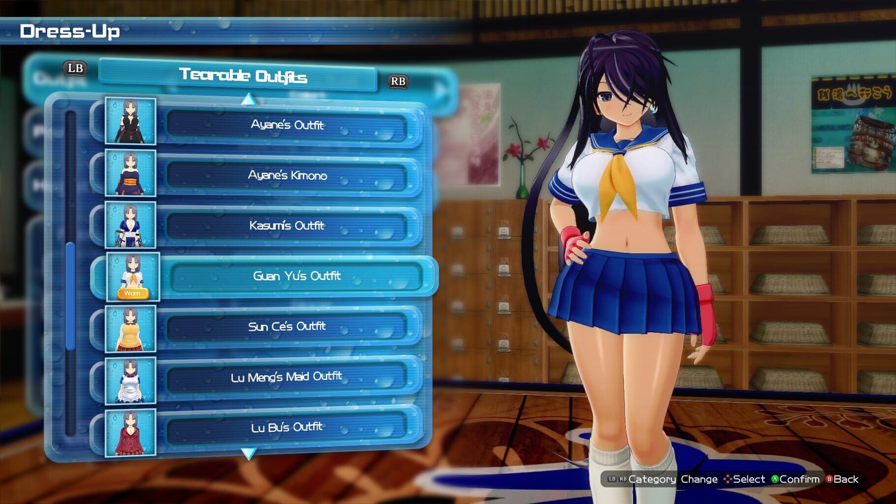 Captura de pantalla - Senran Kagura: Peach Beach Splash - Ikki Tousen EE Collaboration Pack