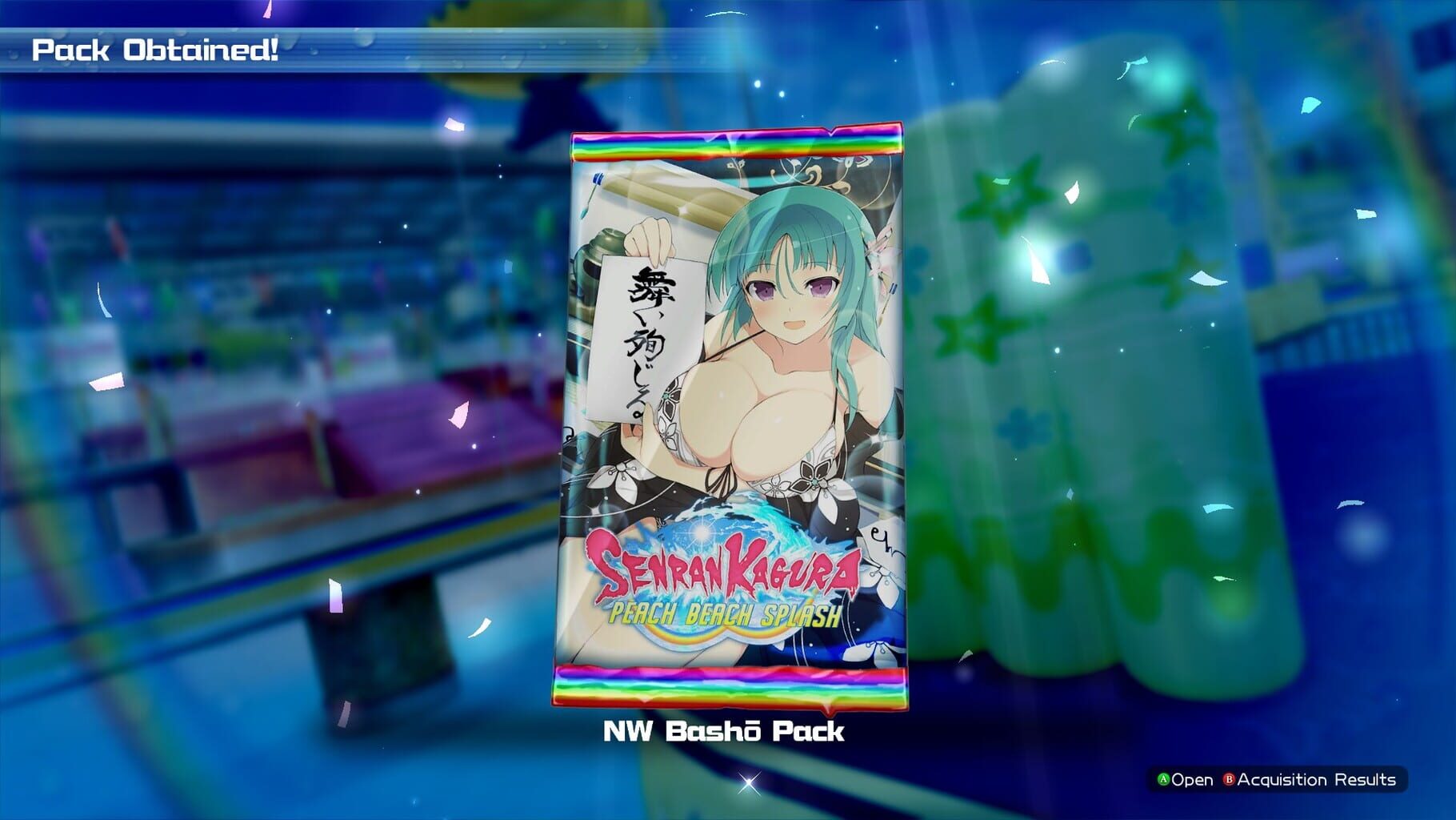 Captura de pantalla - Senran Kagura: Peach Beach Splash - Basho Character Pack