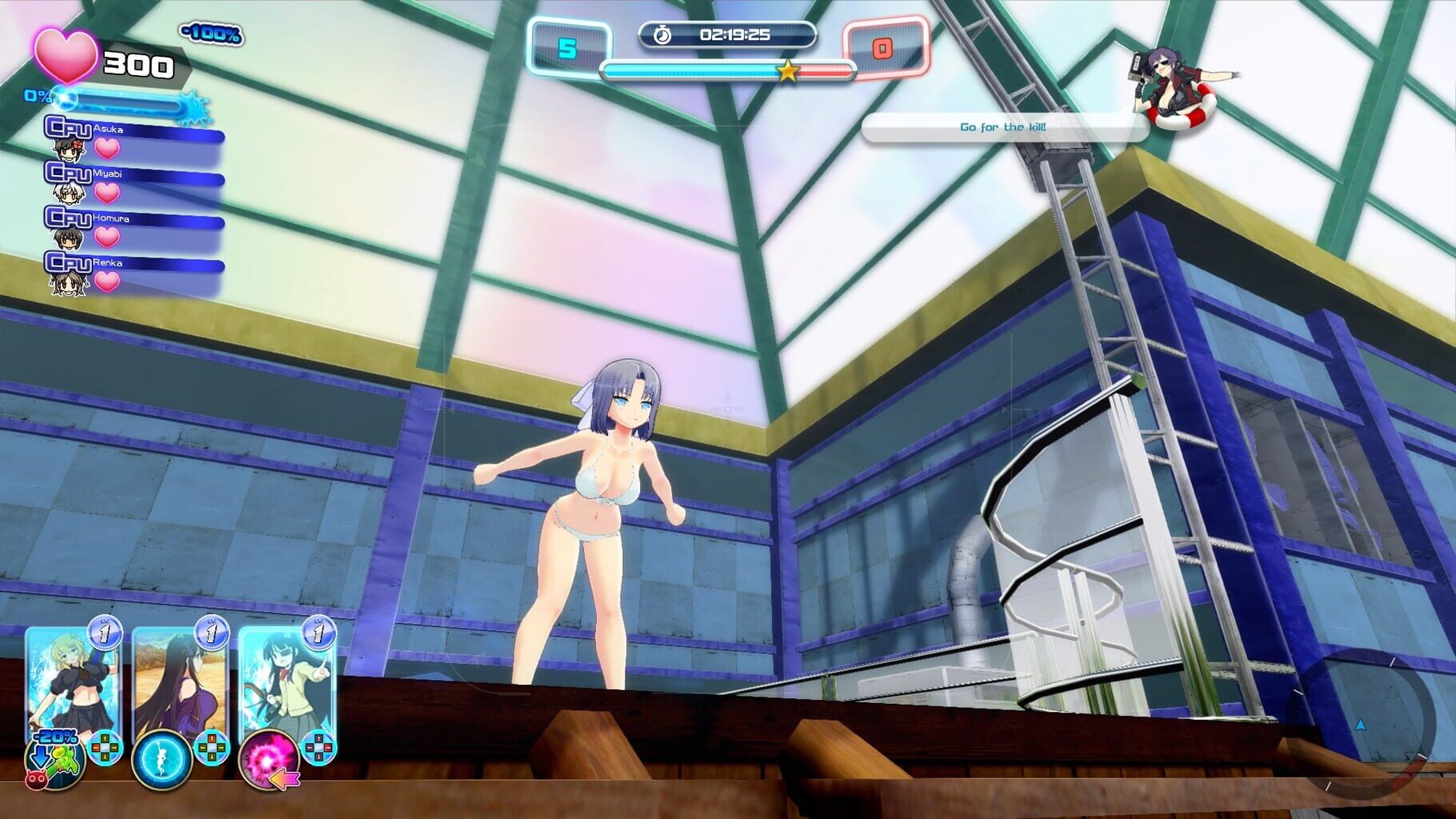 Captura de pantalla - Senran Kagura: Peach Beach Splash - Taunt Pack