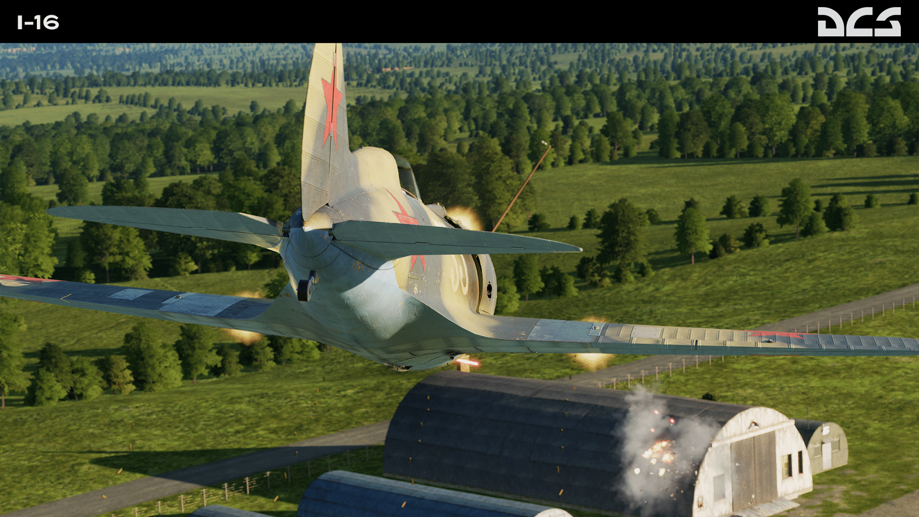 DCS World: I-16 screenshot