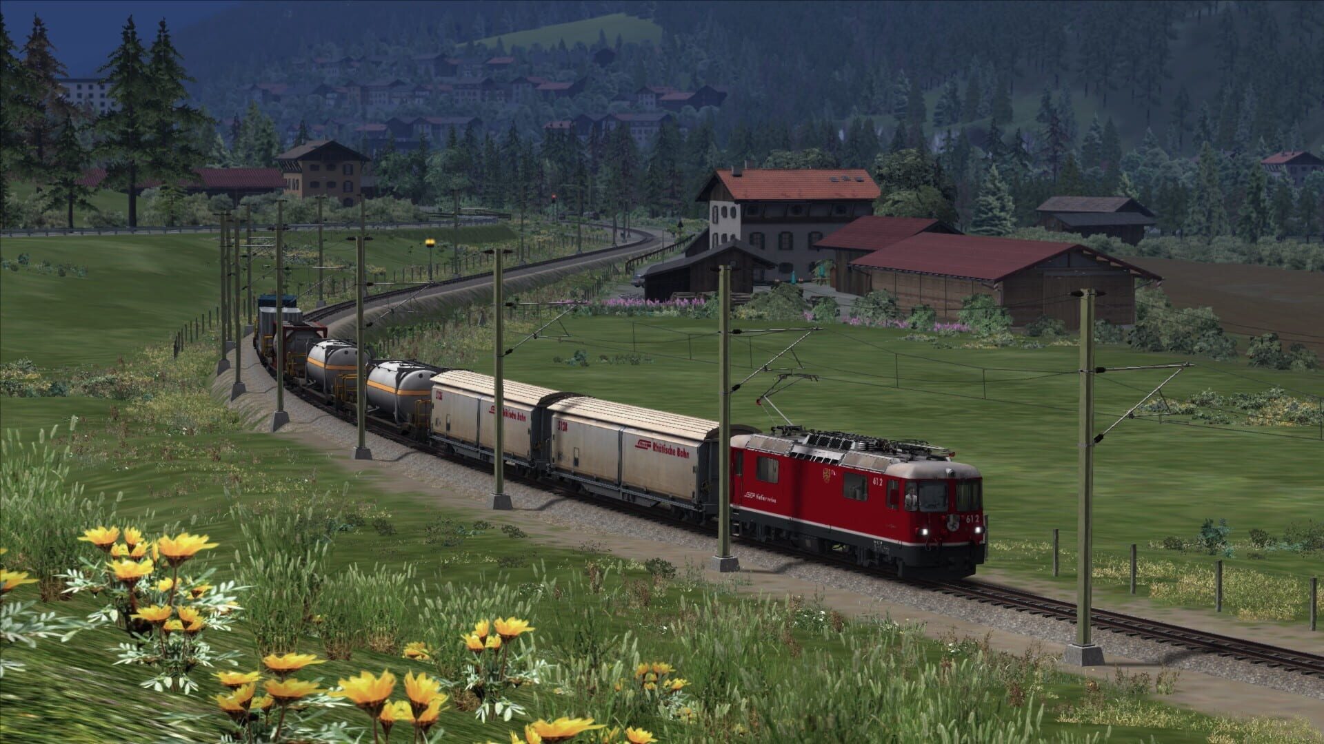 Train Simulator: Surselva Line: Reichenau-Tamins - Disentis/Mustér Route Add-On