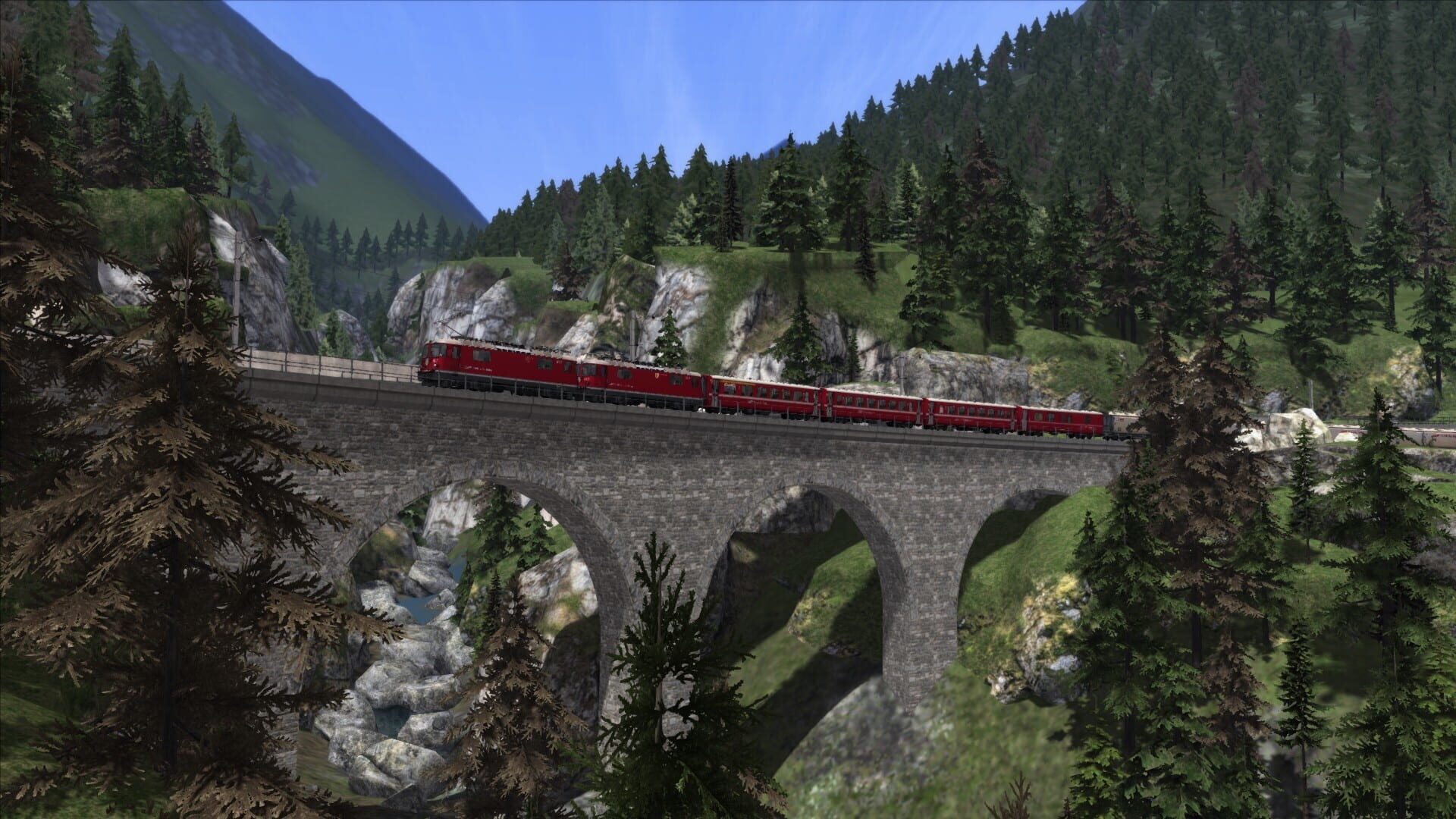 Train Simulator: Surselva Line: Reichenau-Tamins - Disentis/Mustér Route Add-On