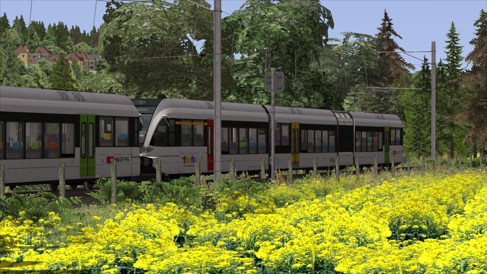 Train Simulator 2021: Lake Constance - Schaffhausen: Kreuzlingen Route