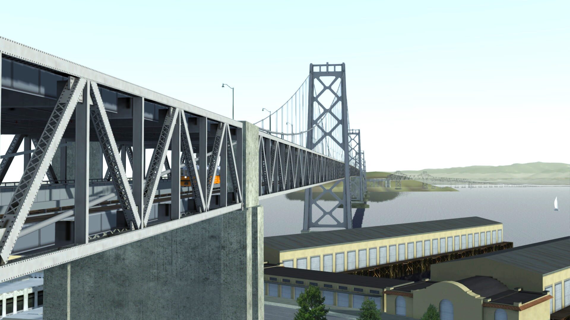 Train Simulator 2021: Sacramento Northern - Suisun Bay: San Francisco Route