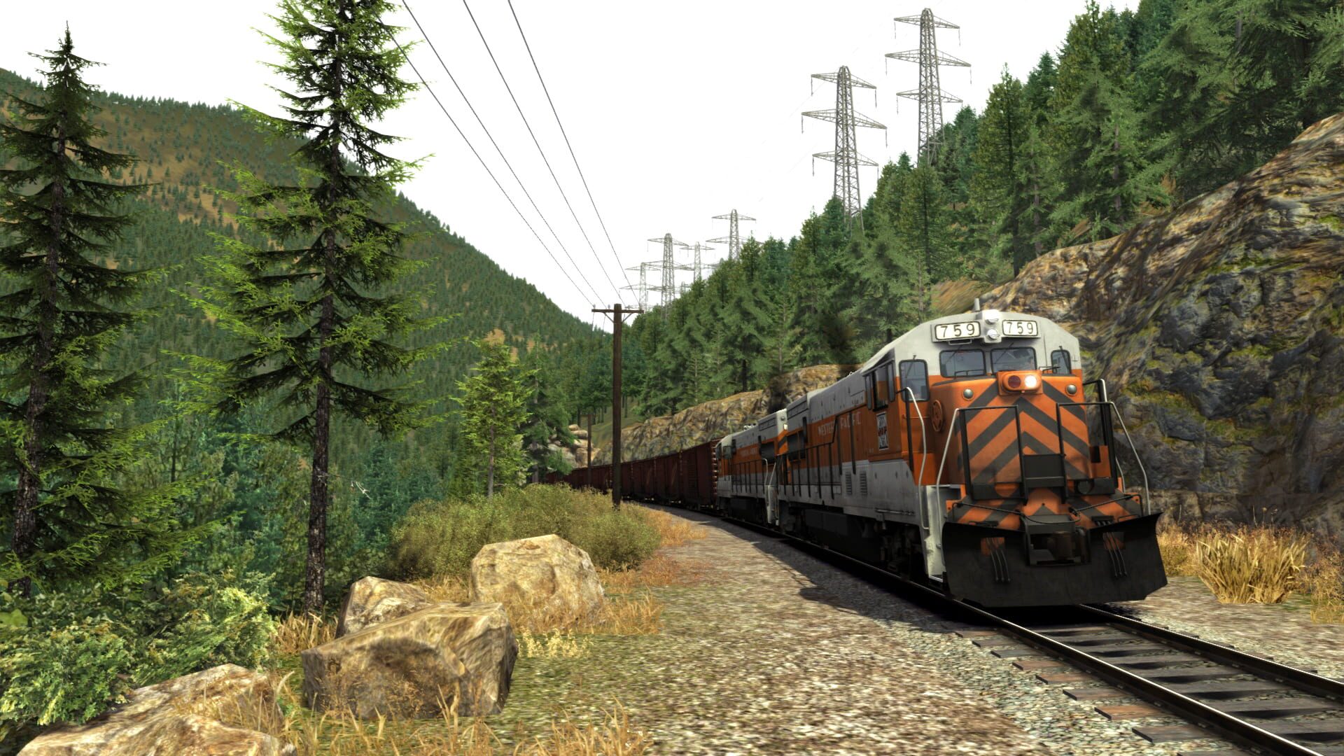 Train Simulator: Feather River Canyon Route Add-On