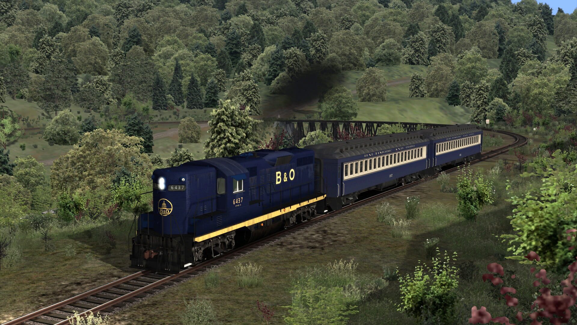 Train Simulator: B&O Kingwood Branch: Tunnelton - Kingwood Route Add-On