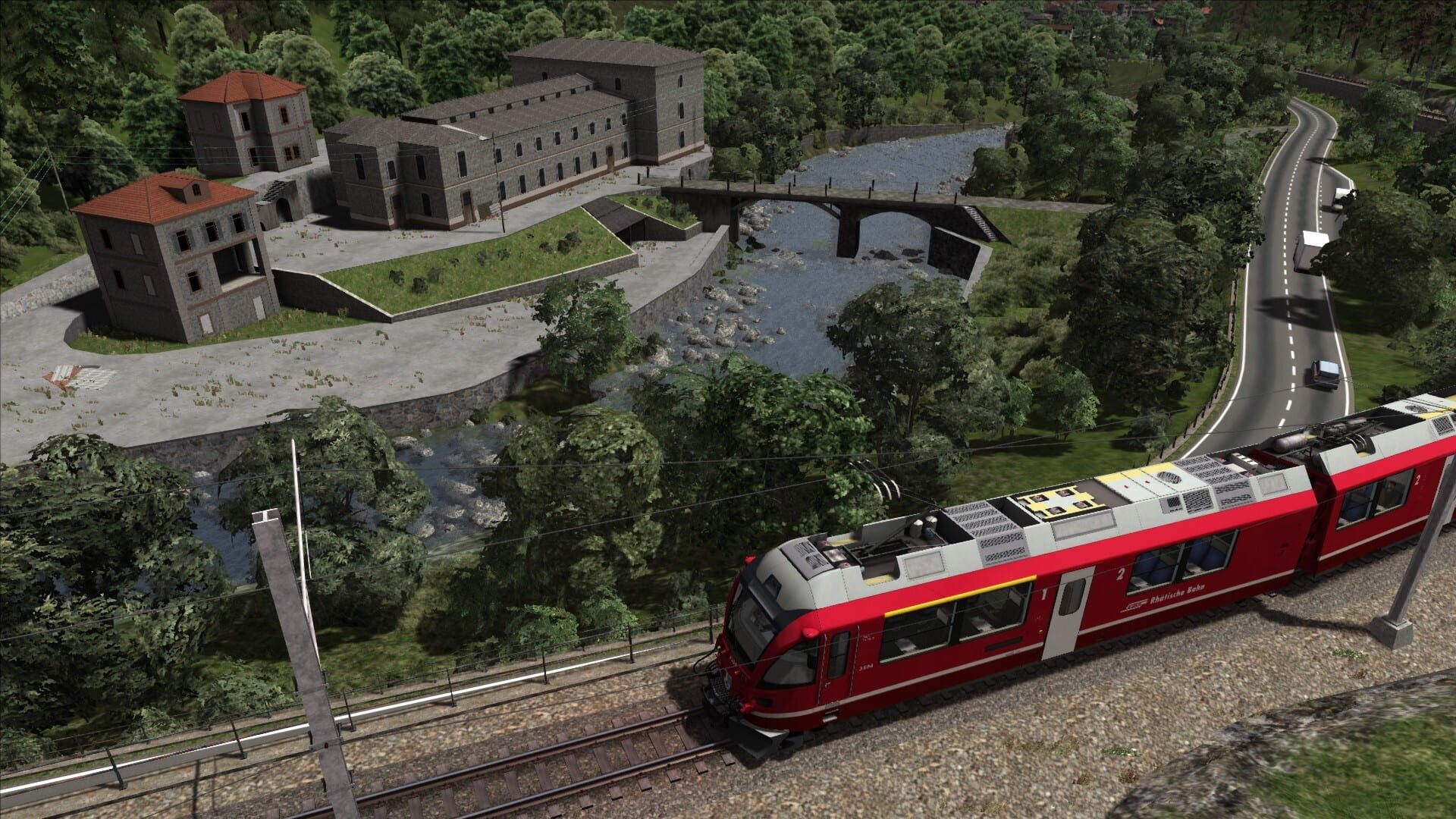 Train Simulator: Bernina Line: Poschiavo - Tirano Route Add-On