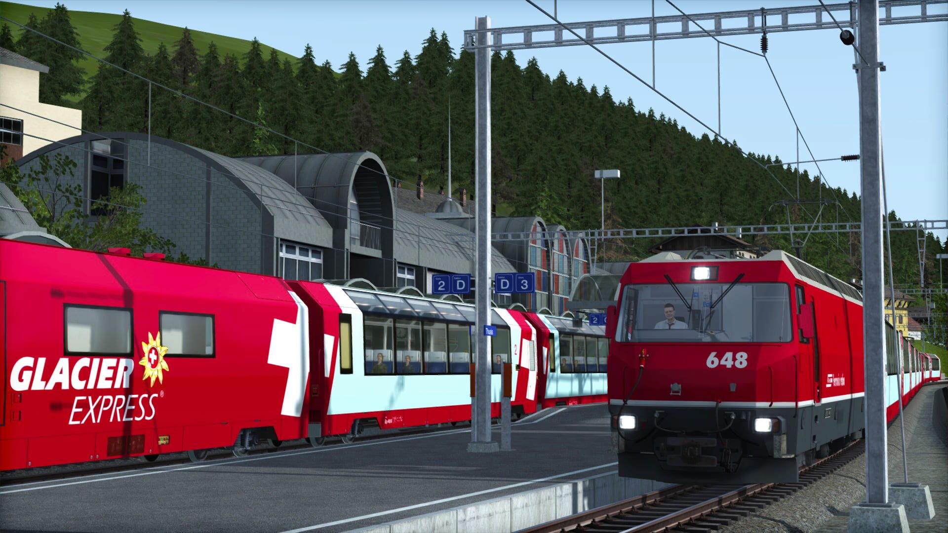 Train Simulator: Albula Line: St Moritz - Thusis Route Add-On