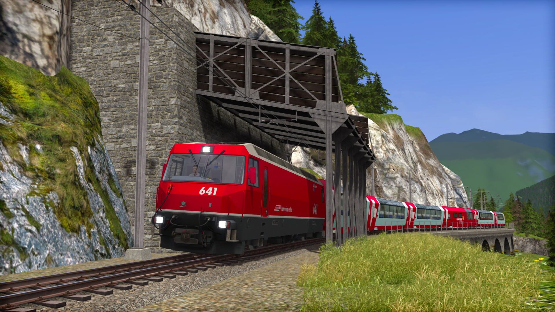 Train Simulator: Albula Line: St Moritz - Thusis Route Add-On
