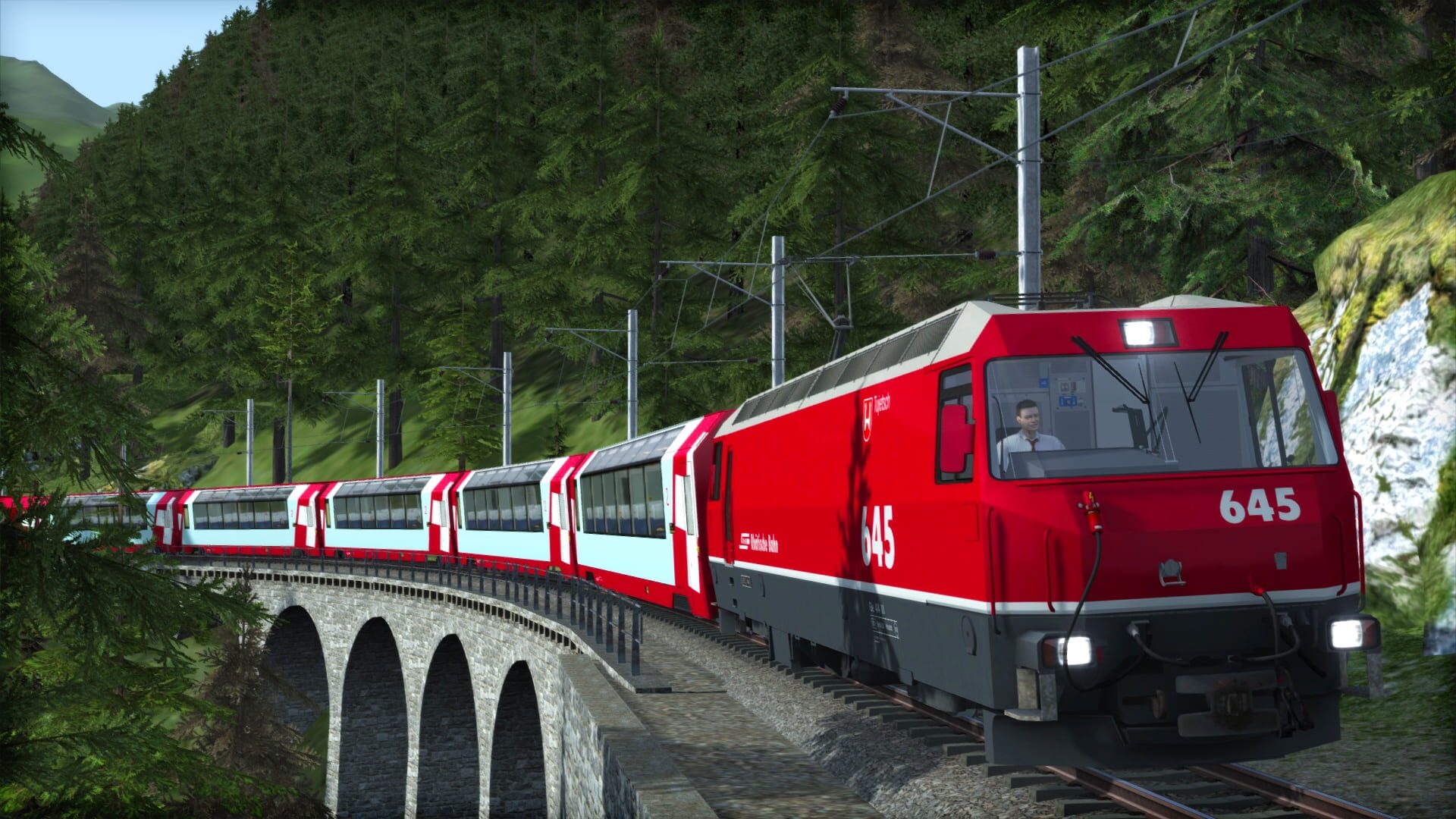 Train Simulator: Albula Line: St Moritz - Thusis Route Add-On