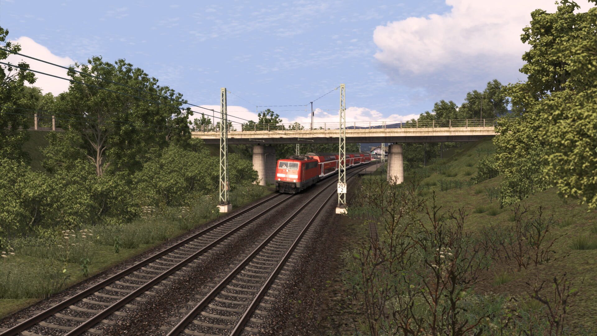 Train Simulator: Rhine Valley: Freiburg - Basel Route Add-On
