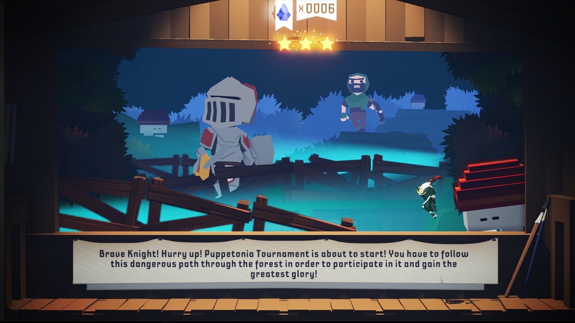 Beat Me! Puppetonia Tournament - Screenshot