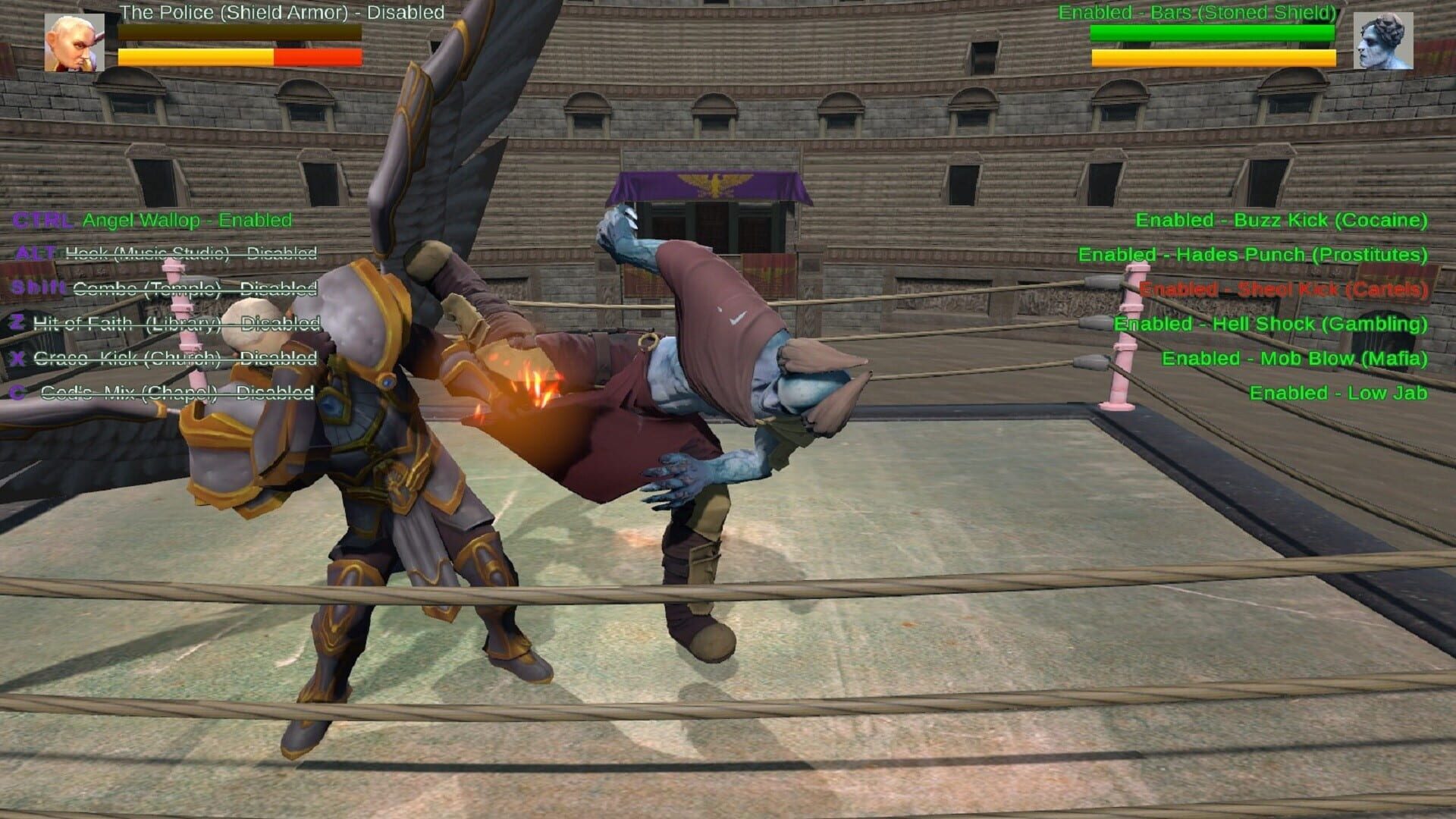 The Battle of Angels - Screenshot