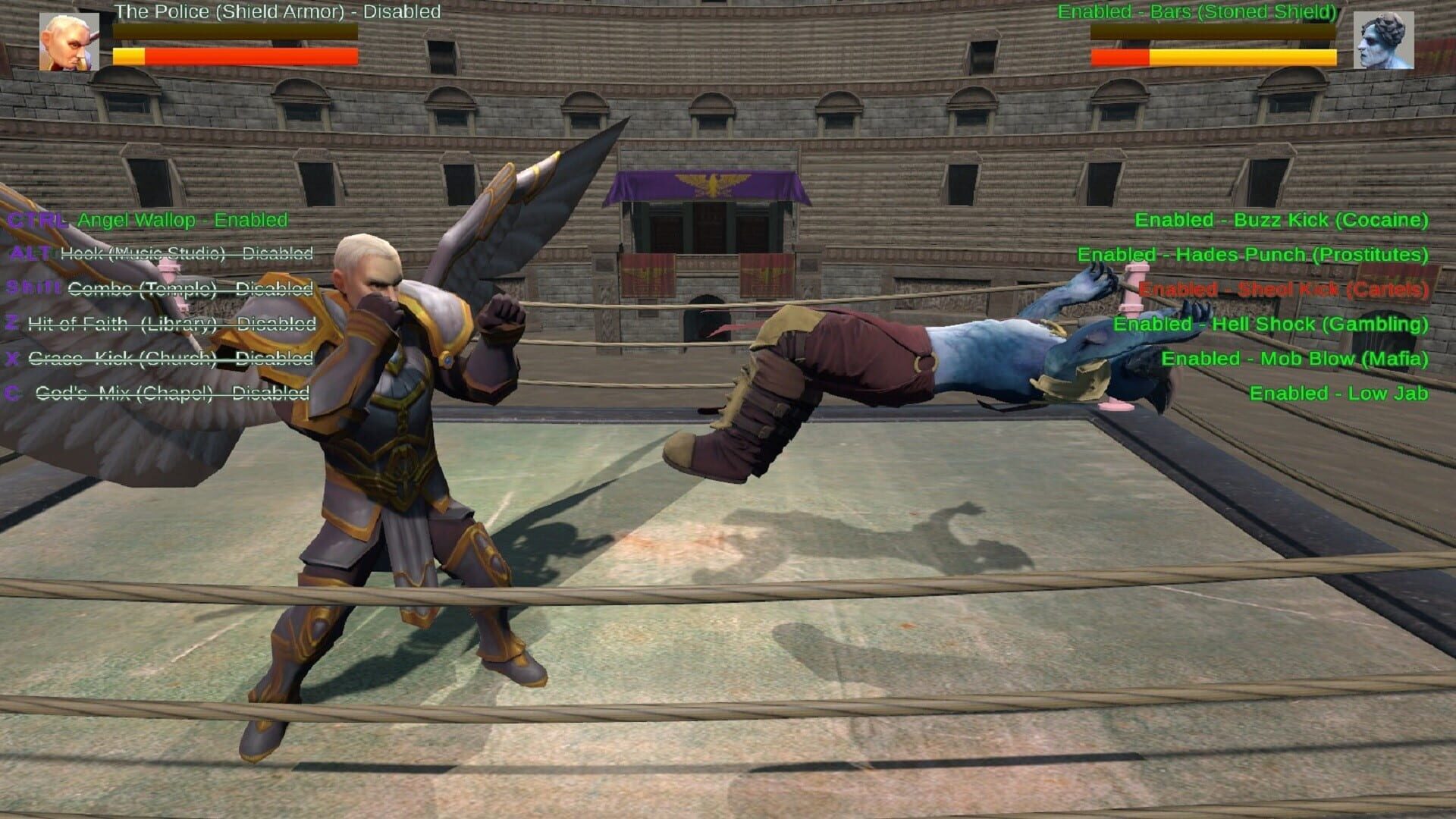 The Battle of Angels - Screenshot