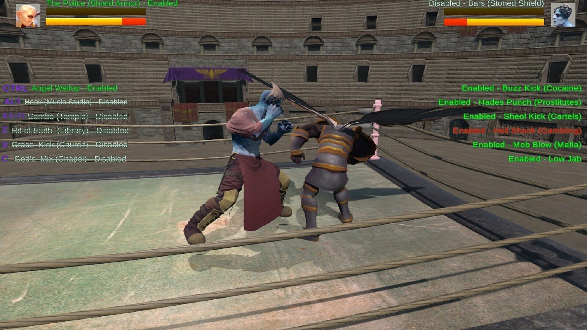 The Battle of Angels - Screenshot