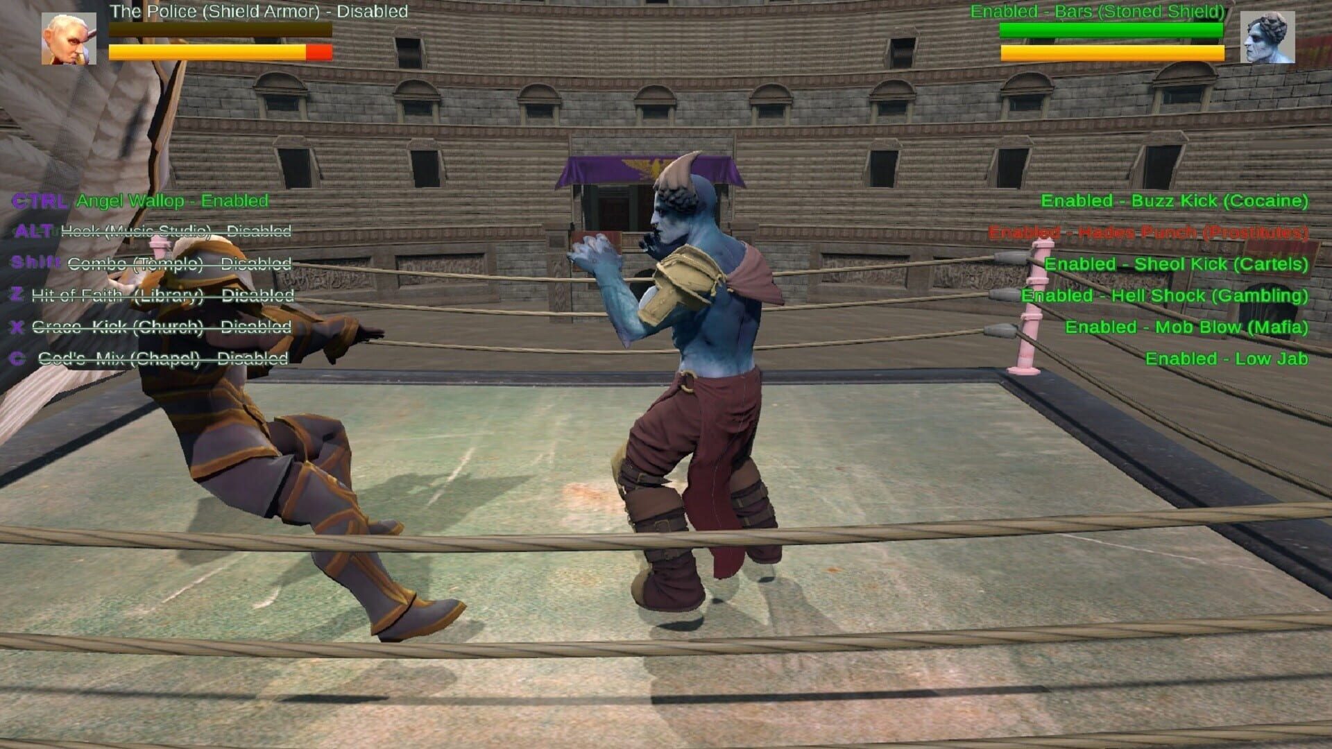 The Battle of Angels - Screenshot