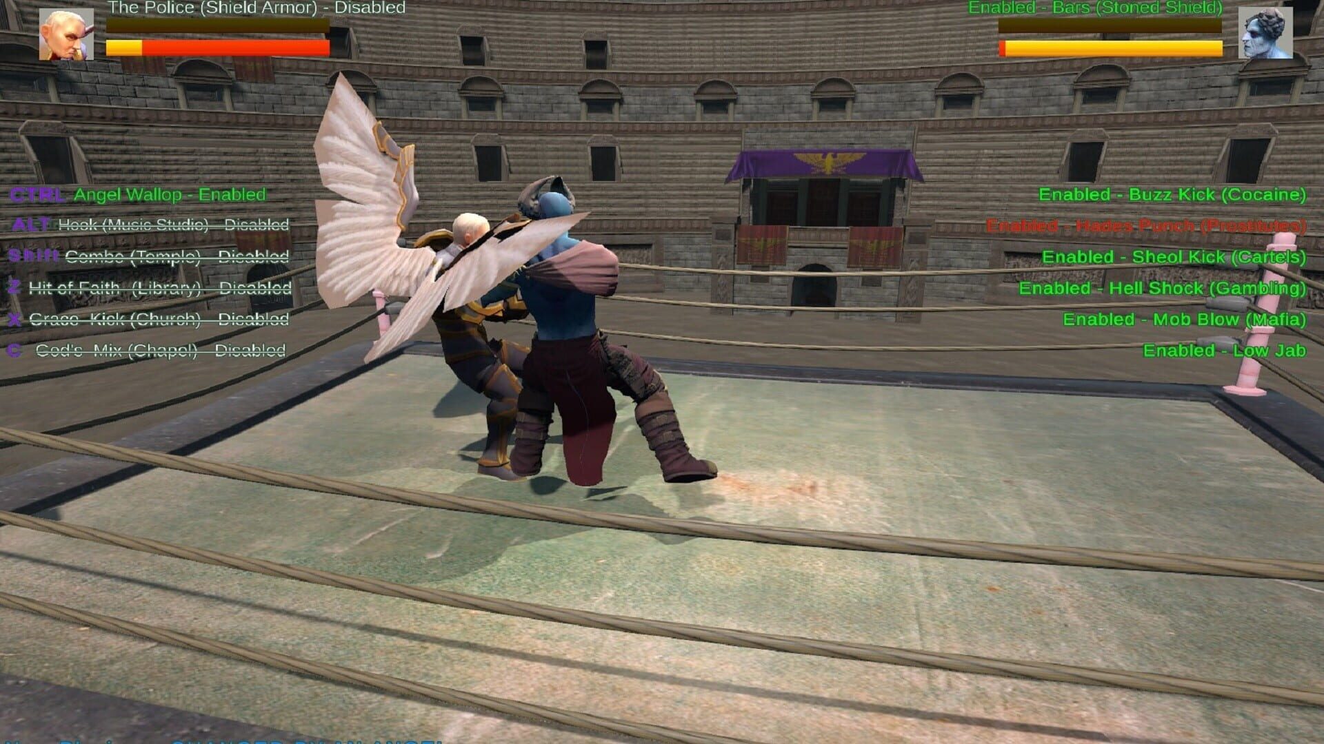 The Battle of Angels