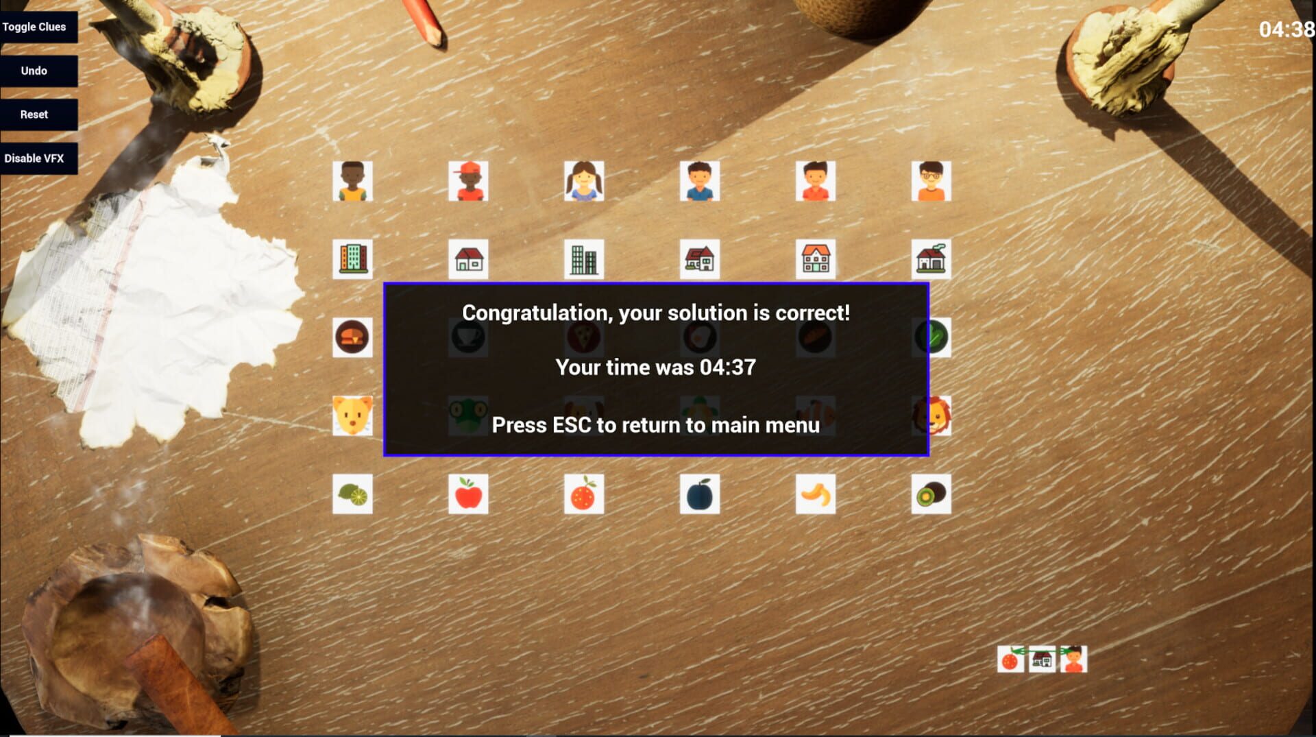 Einsteins Riddle - Screenshot
