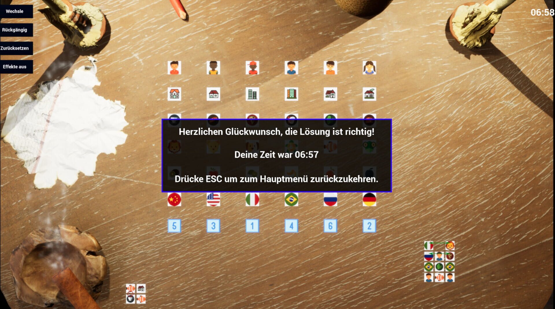 Einsteins Riddle - Screenshot