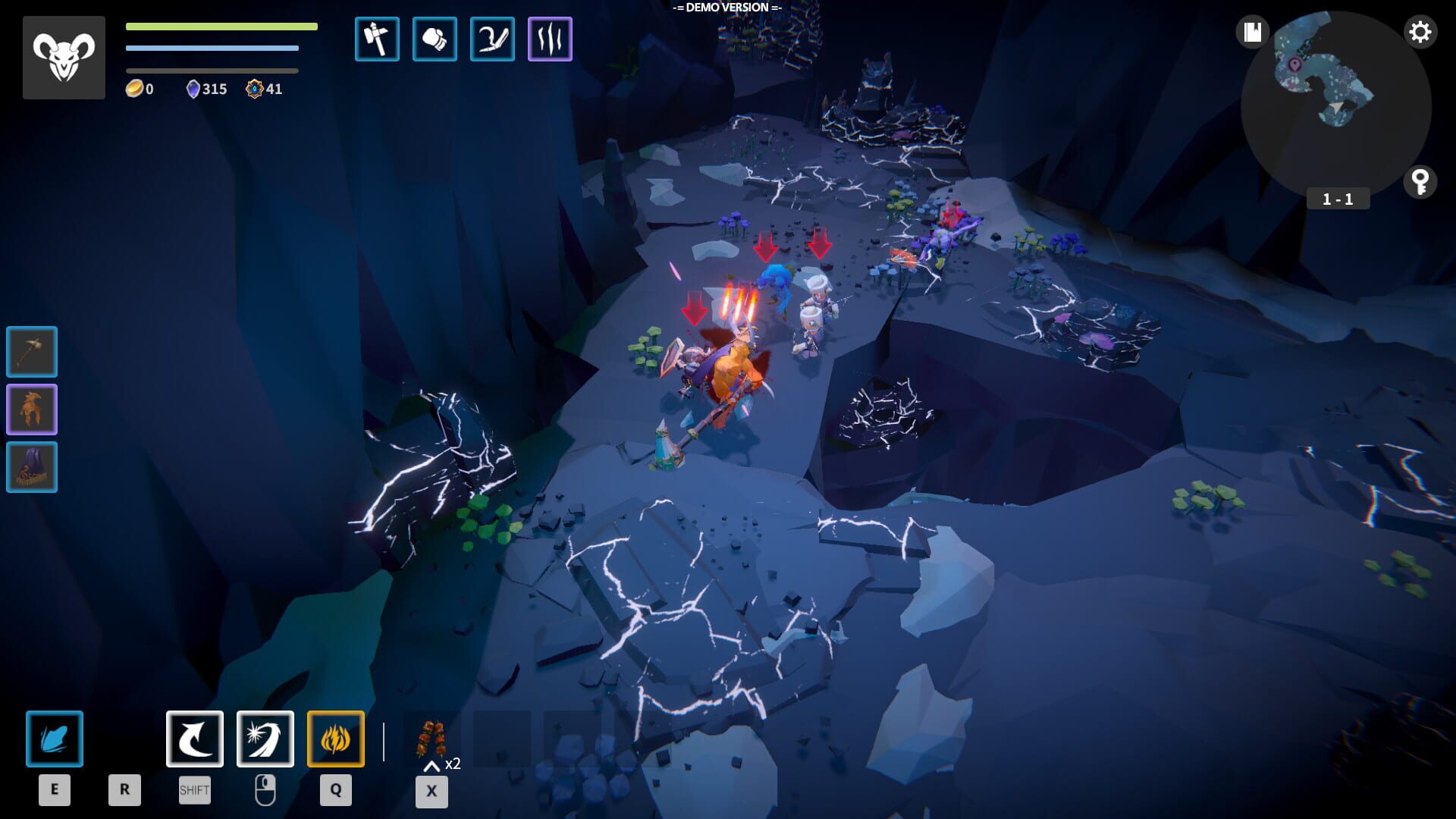 Demon Strikes Back - Screenshot