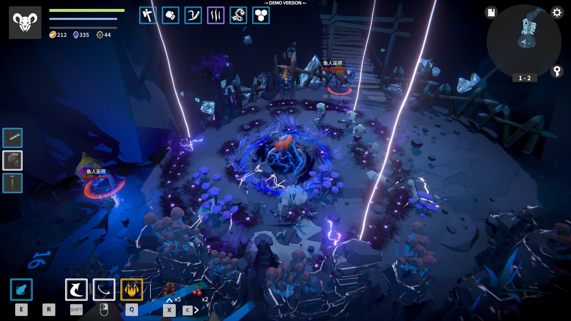 Demon Strikes Back - Screenshot