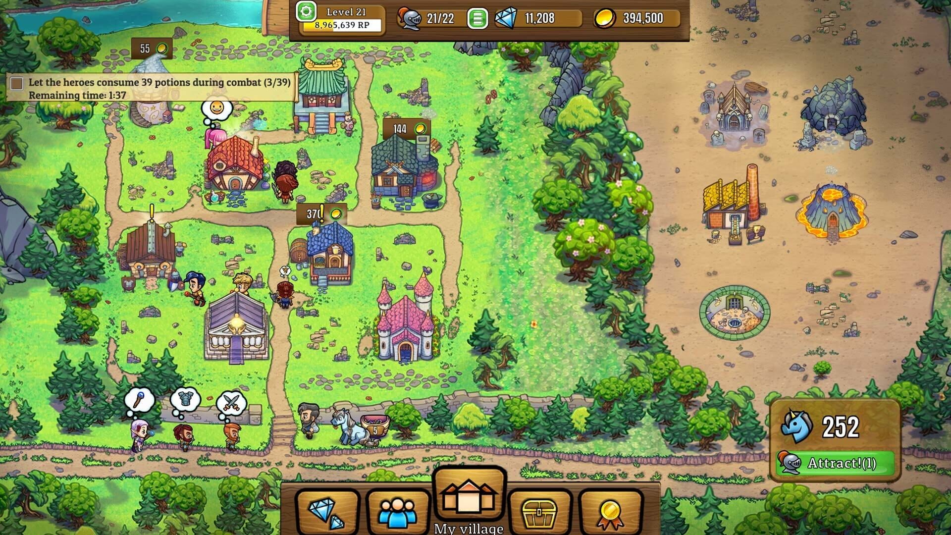 Hero Park - Screenshot