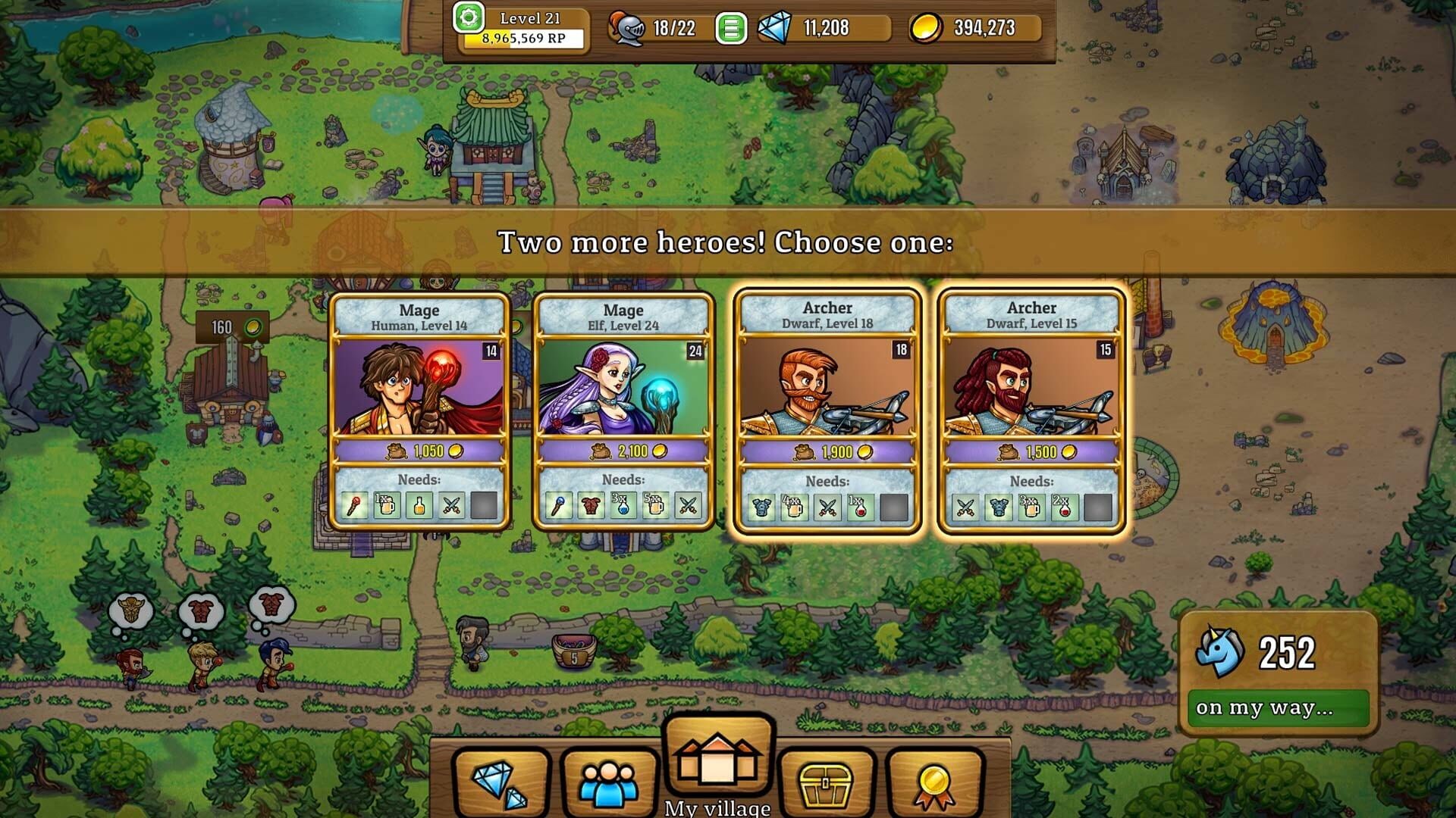 Hero Park - Screenshot