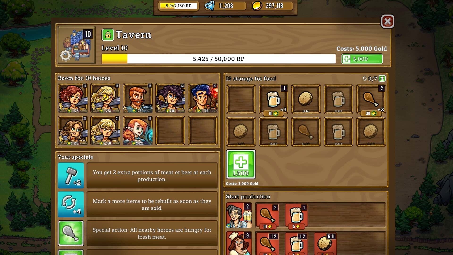 Hero Park - Screenshot