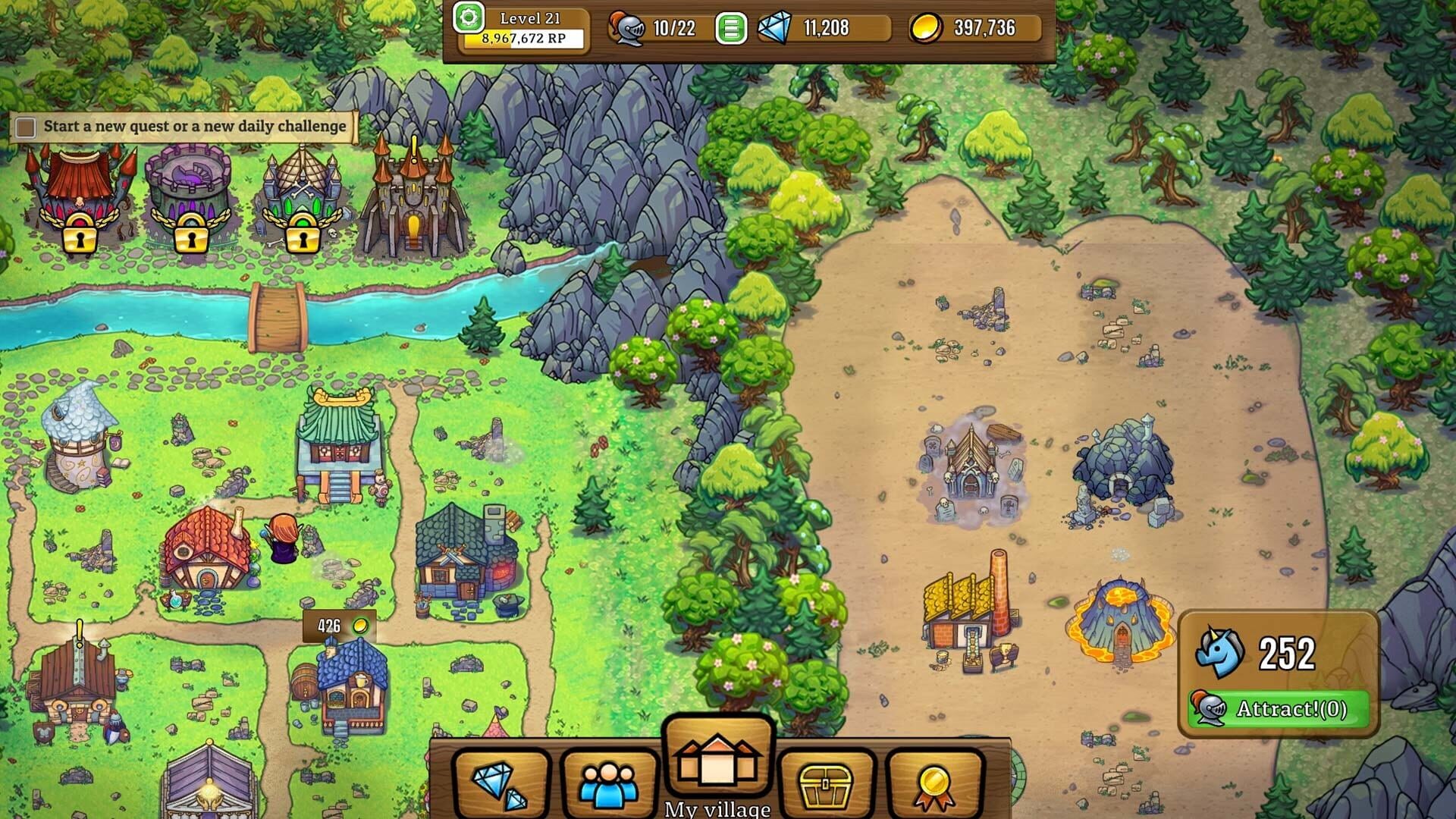 Hero Park - Screenshot