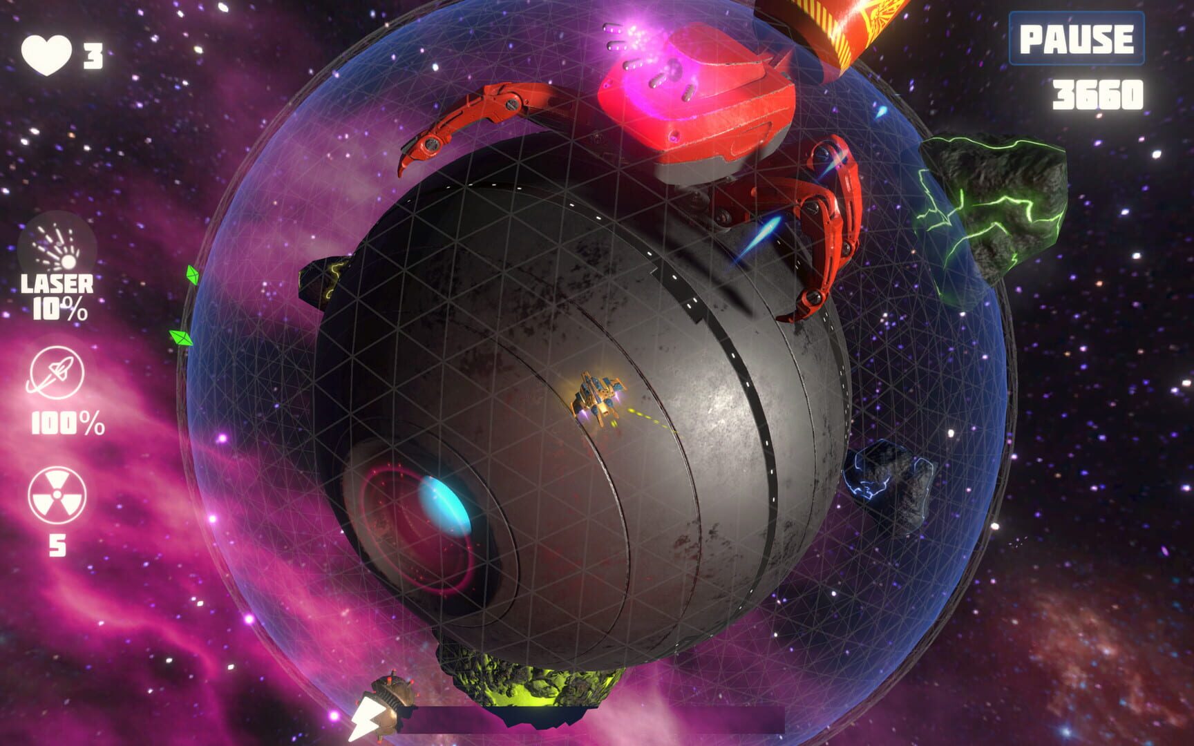 Orbital Invaders - Screenshot