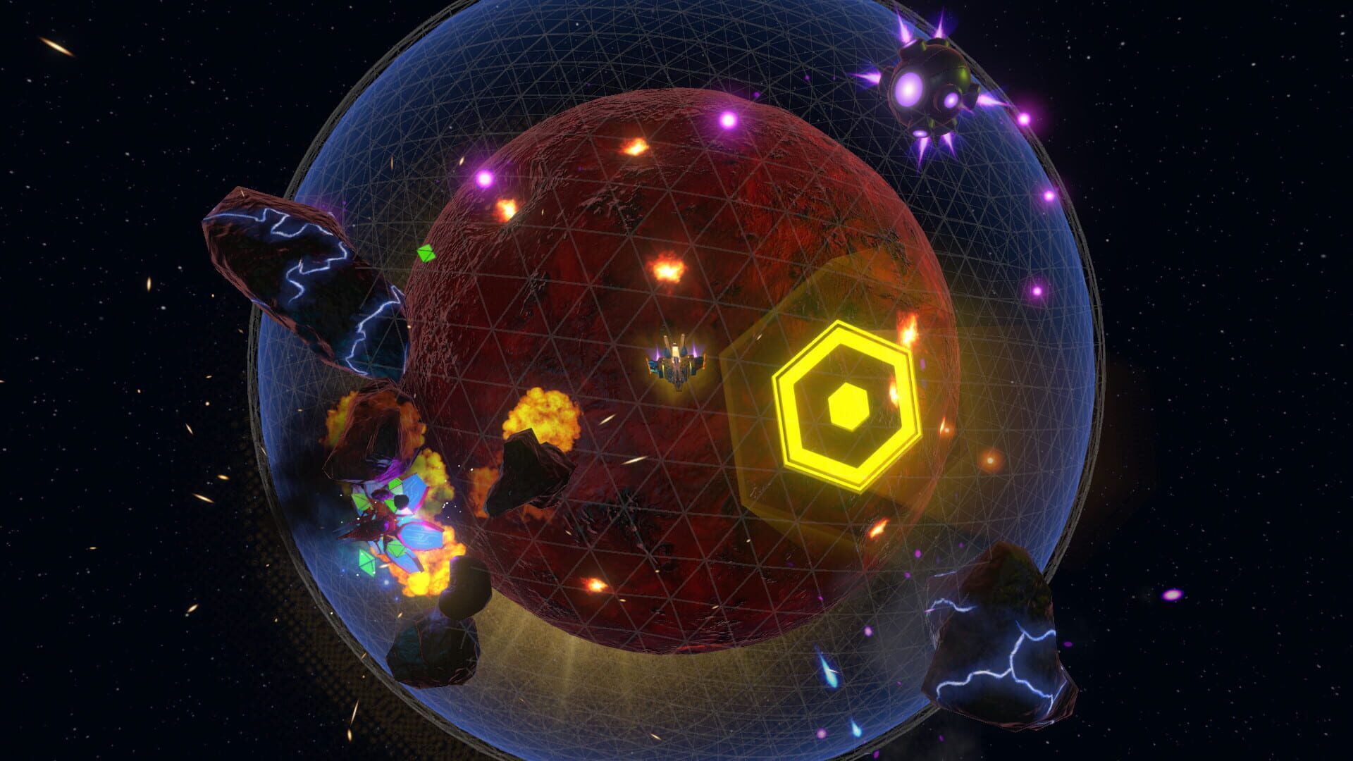 Orbital Invaders - Screenshot