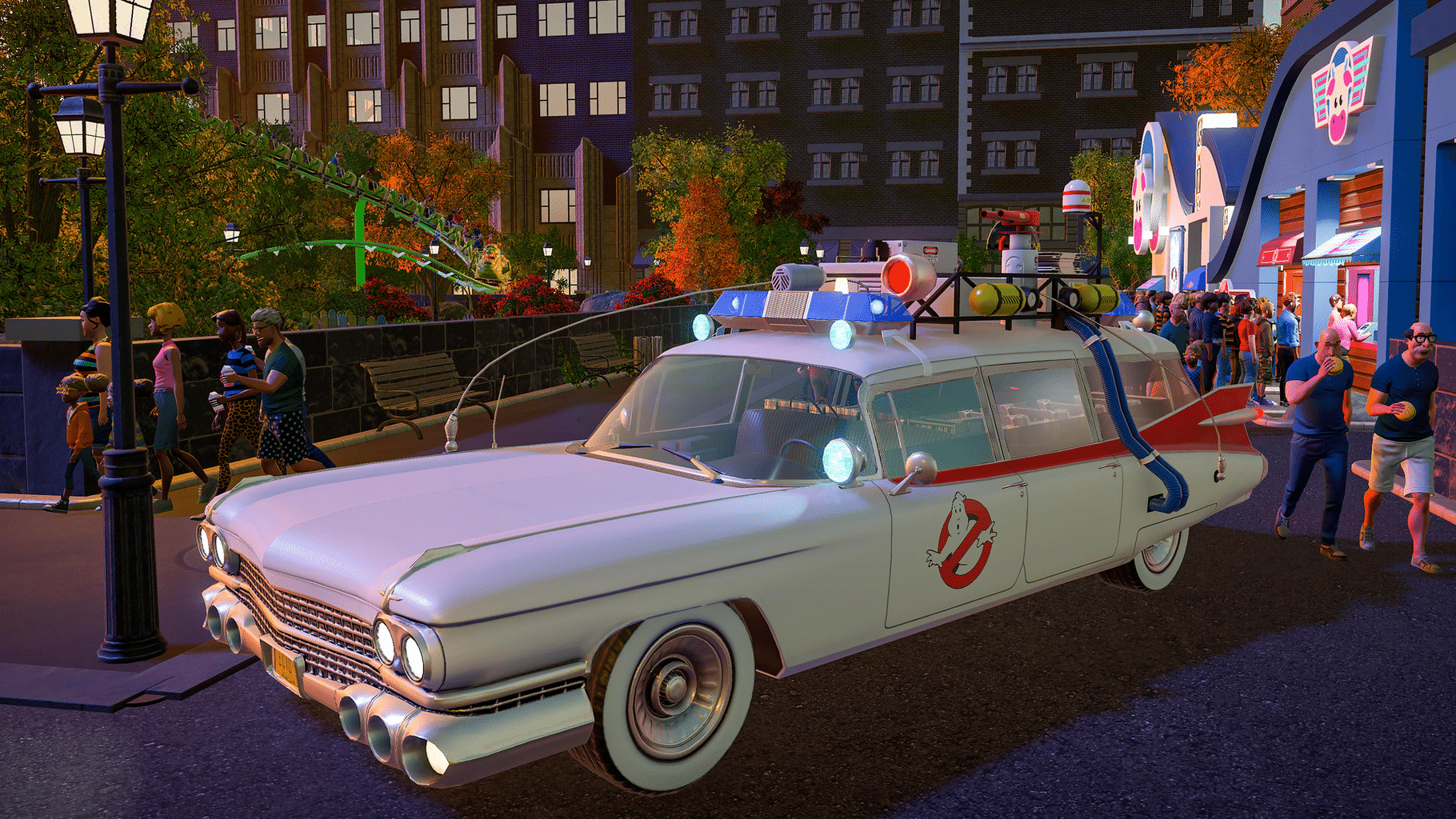 Planet Coaster: Ghostbusters screenshot