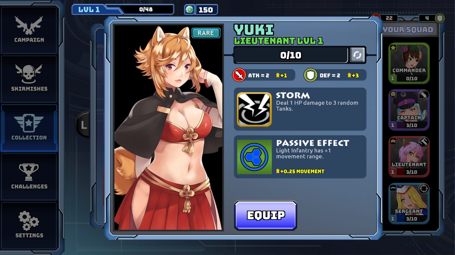Angels on Tanks - Screenshot