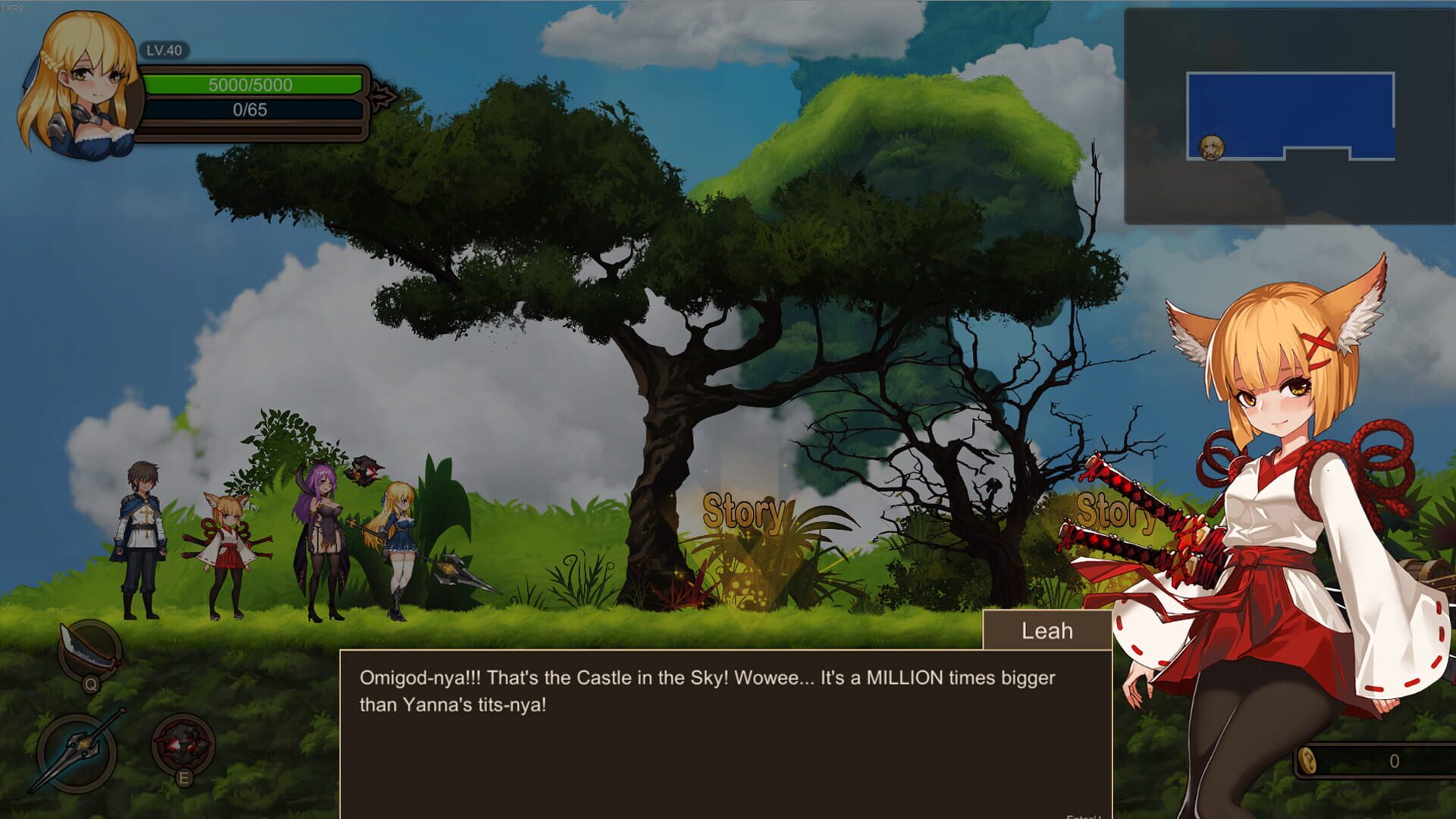 Azur Ring: Virgin and Slave's Phylacteries - Screenshot