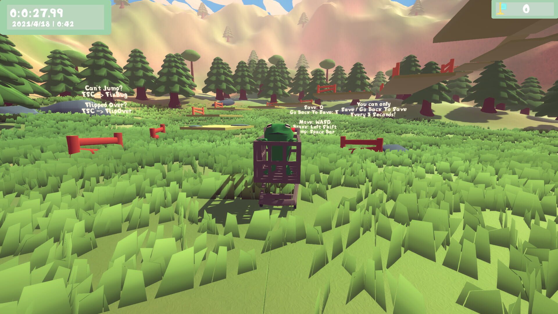 The Frog Game - Screenshot