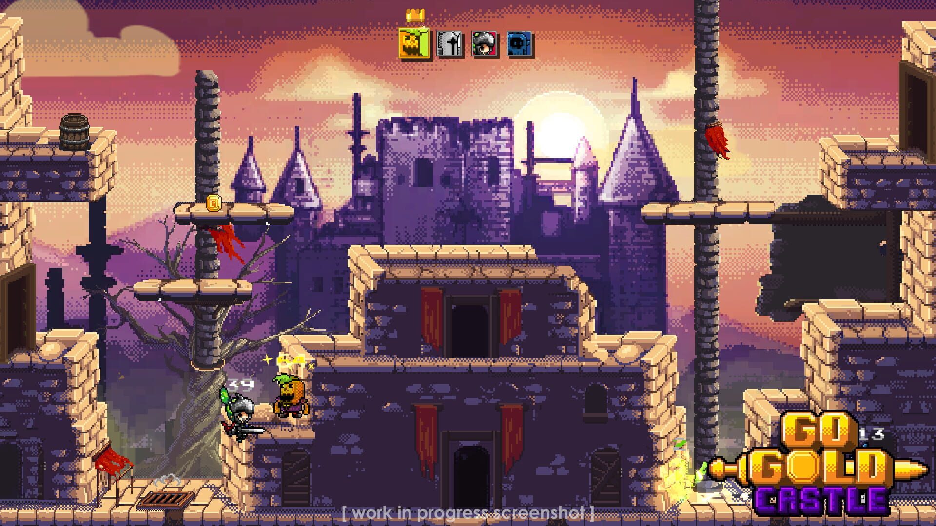 Go Gold Castle - Screenshot
