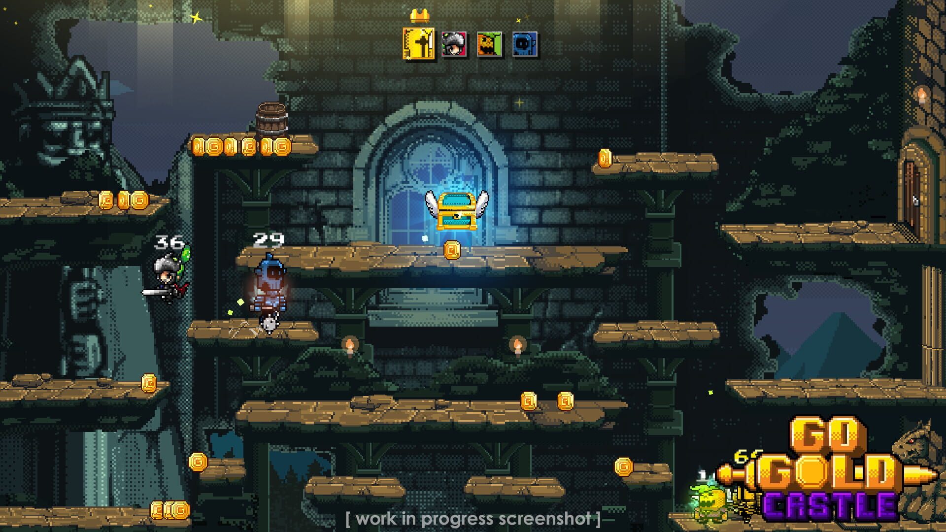Go Gold Castle - Screenshot