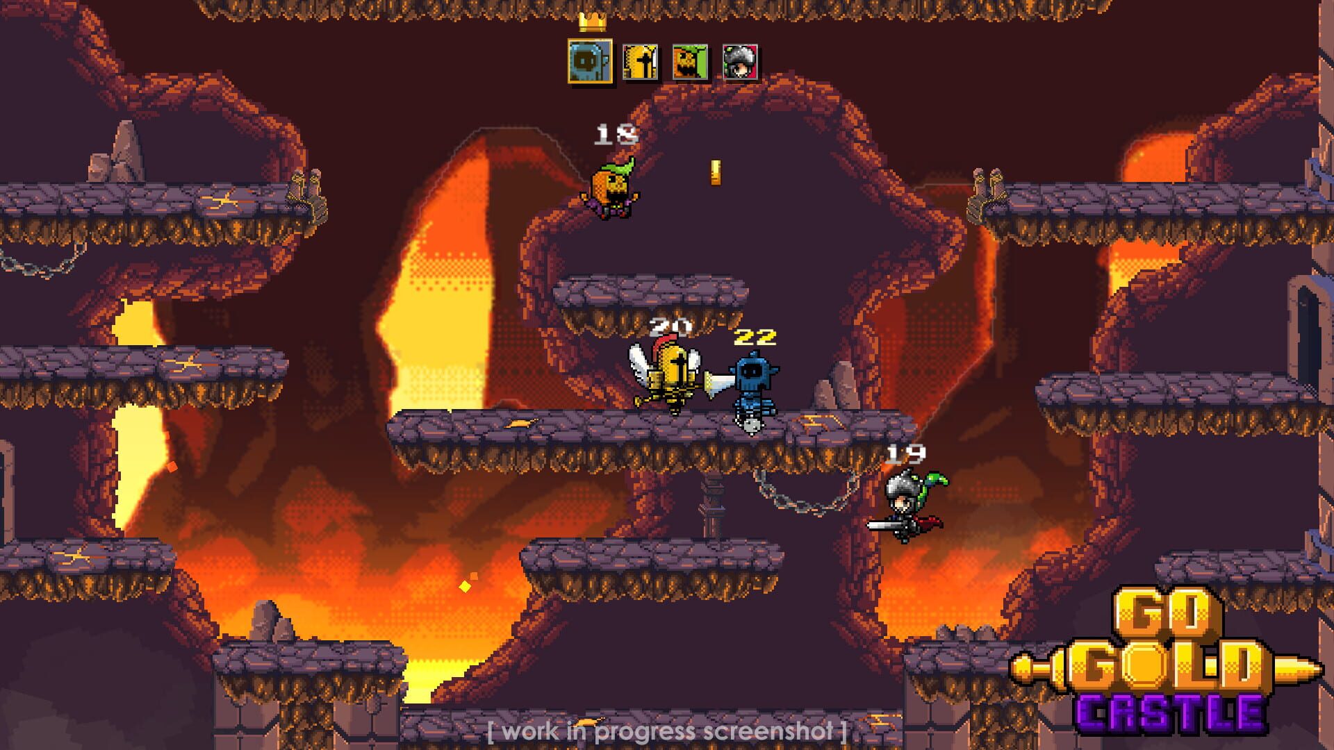 Go Gold Castle - Screenshot