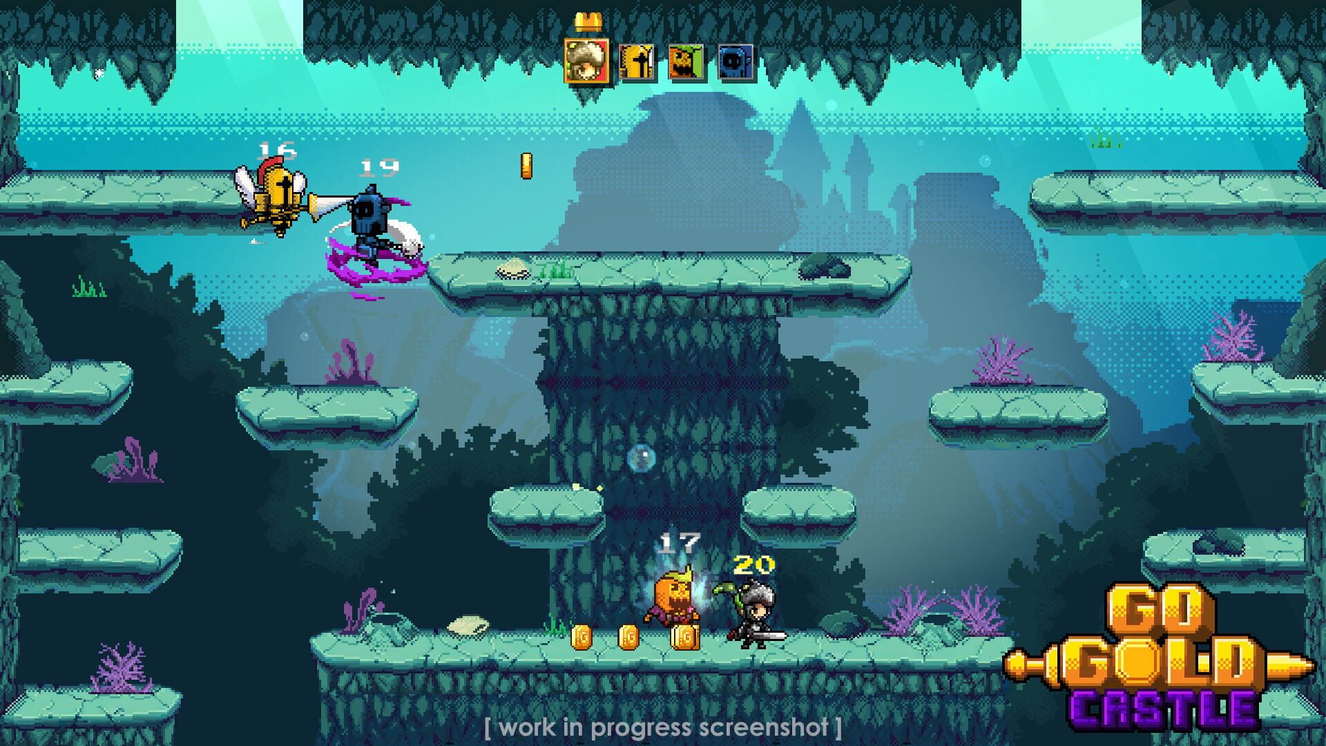 Go Gold Castle - Screenshot