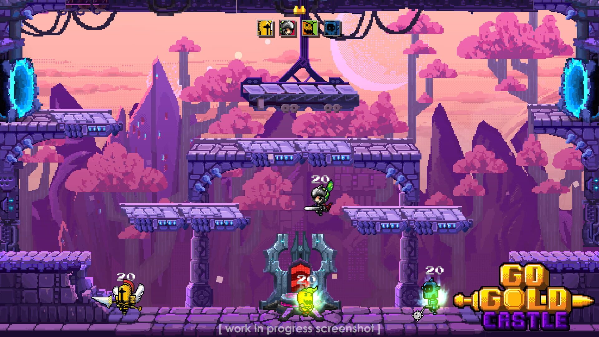 Go Gold Castle - Screenshot