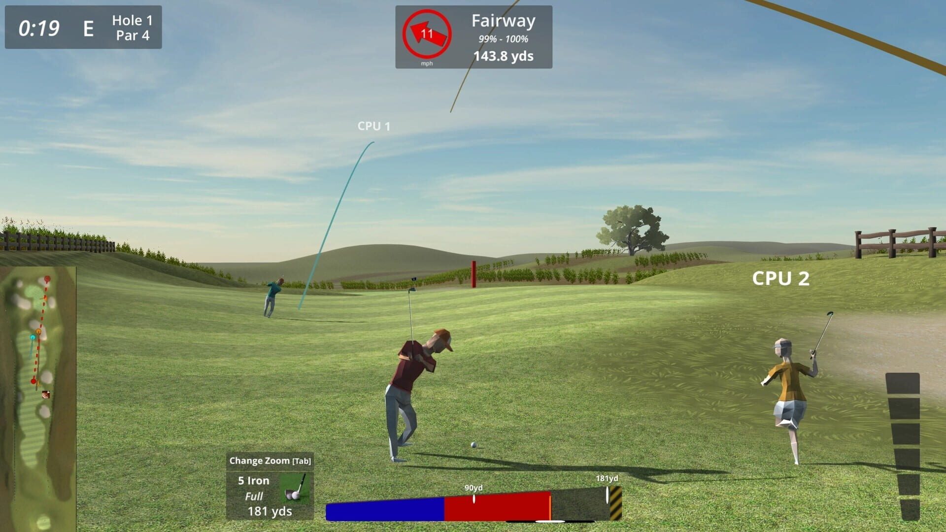 Speedy Golf - Screenshot