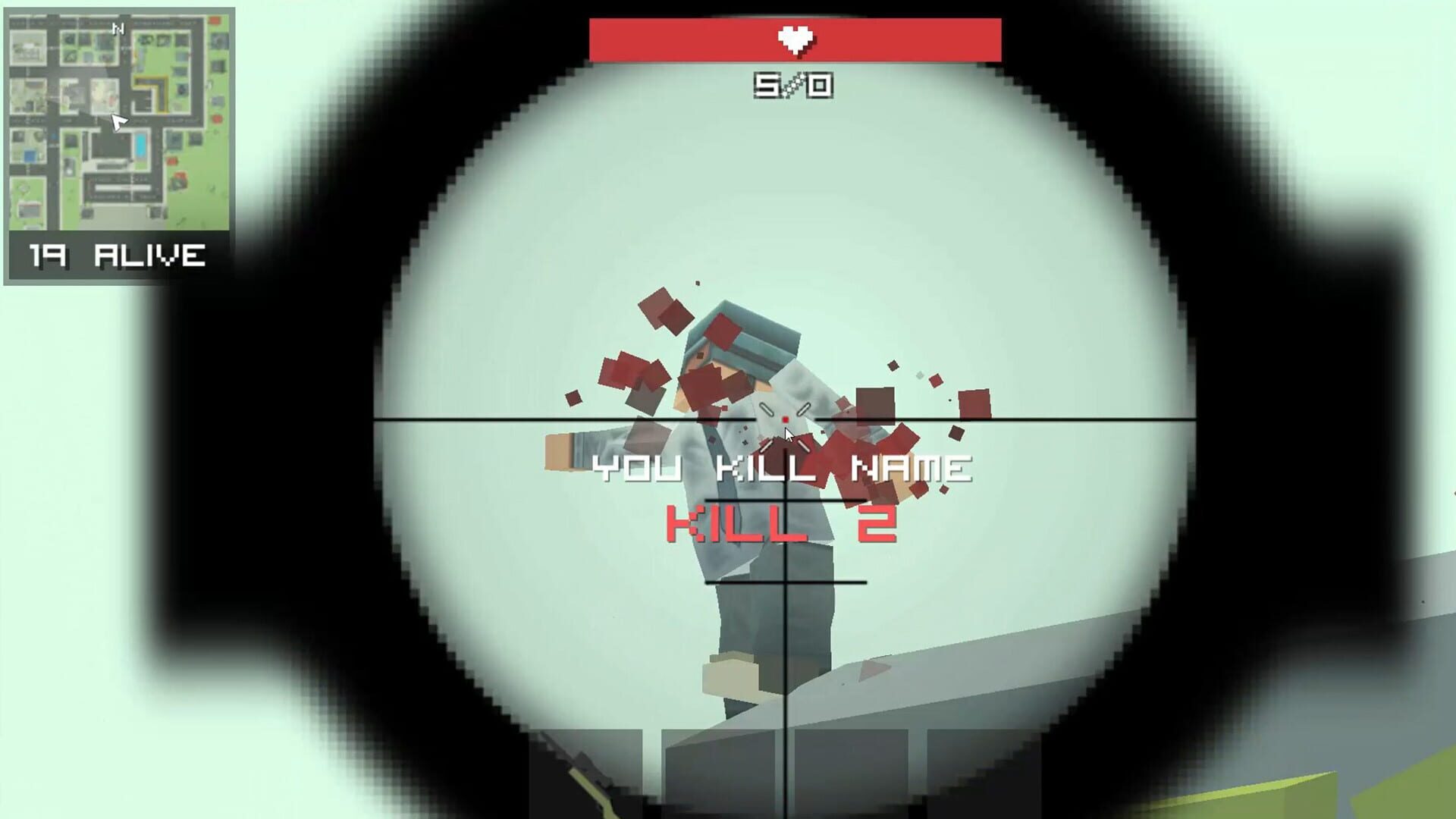 Battle Royale Craft - Screenshot